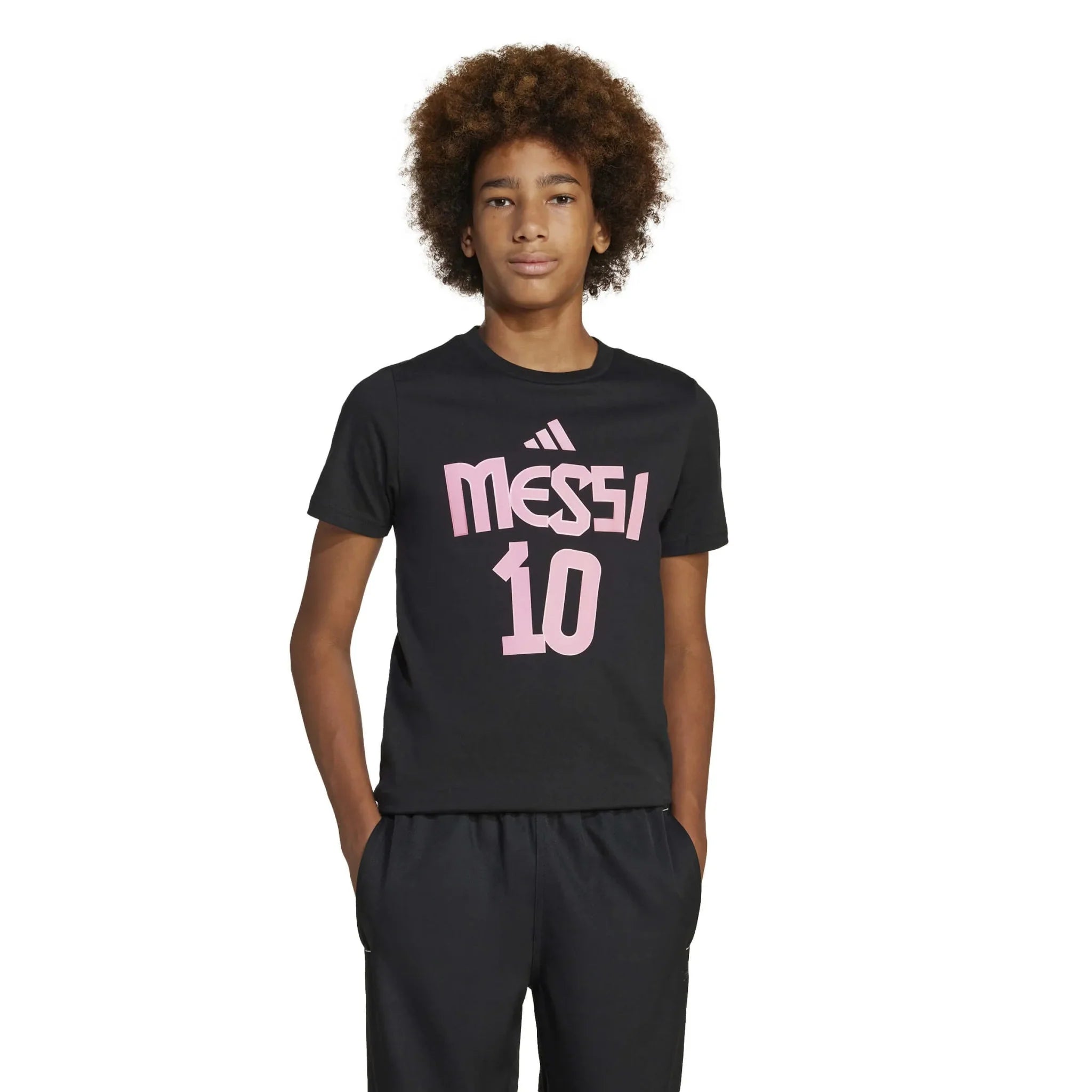 adidas 2025 Messi Youth Name and Number Tee 2