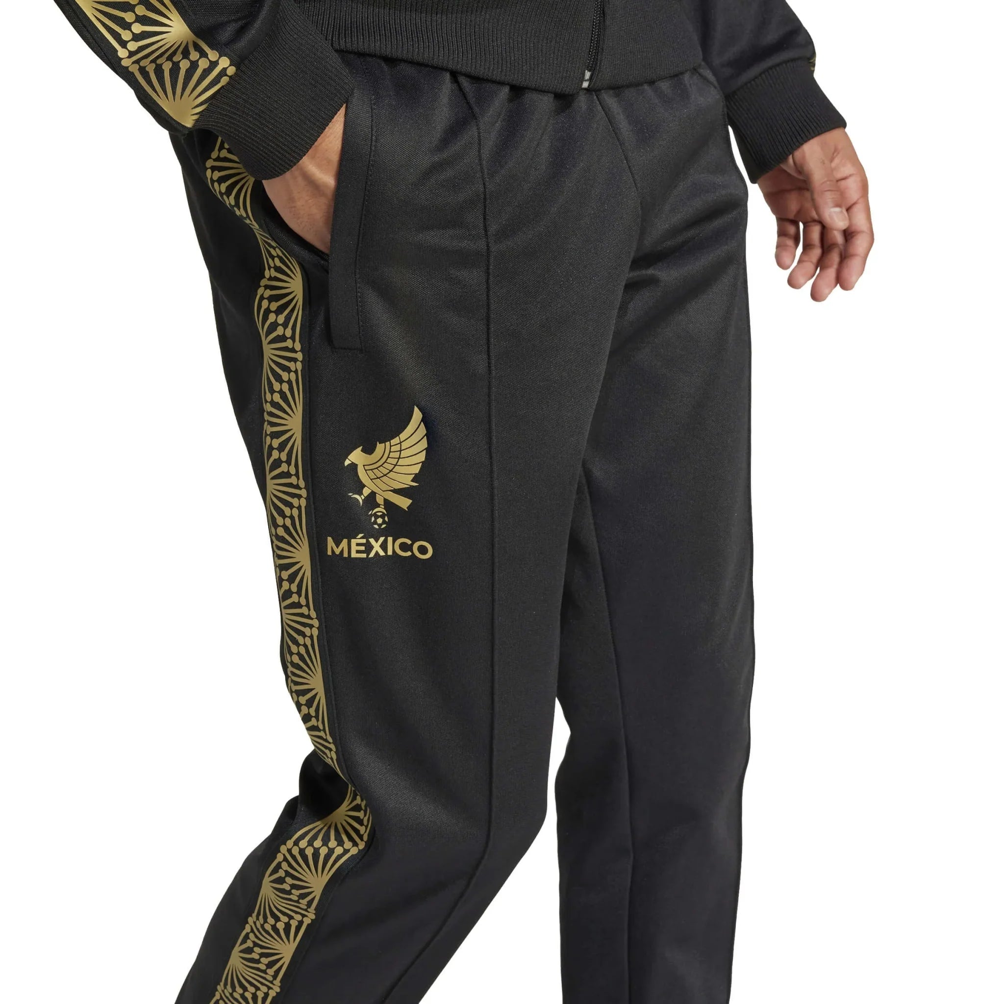 adidas 2025 Mexico Men's De Oro Track Pants 5