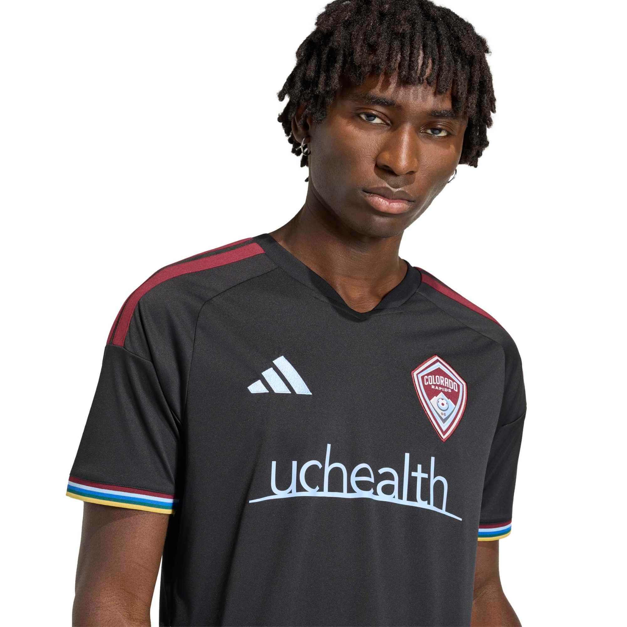 adidas 2026-27 Colorado Rapids Men's Stadium Home Soccer Jersey 5