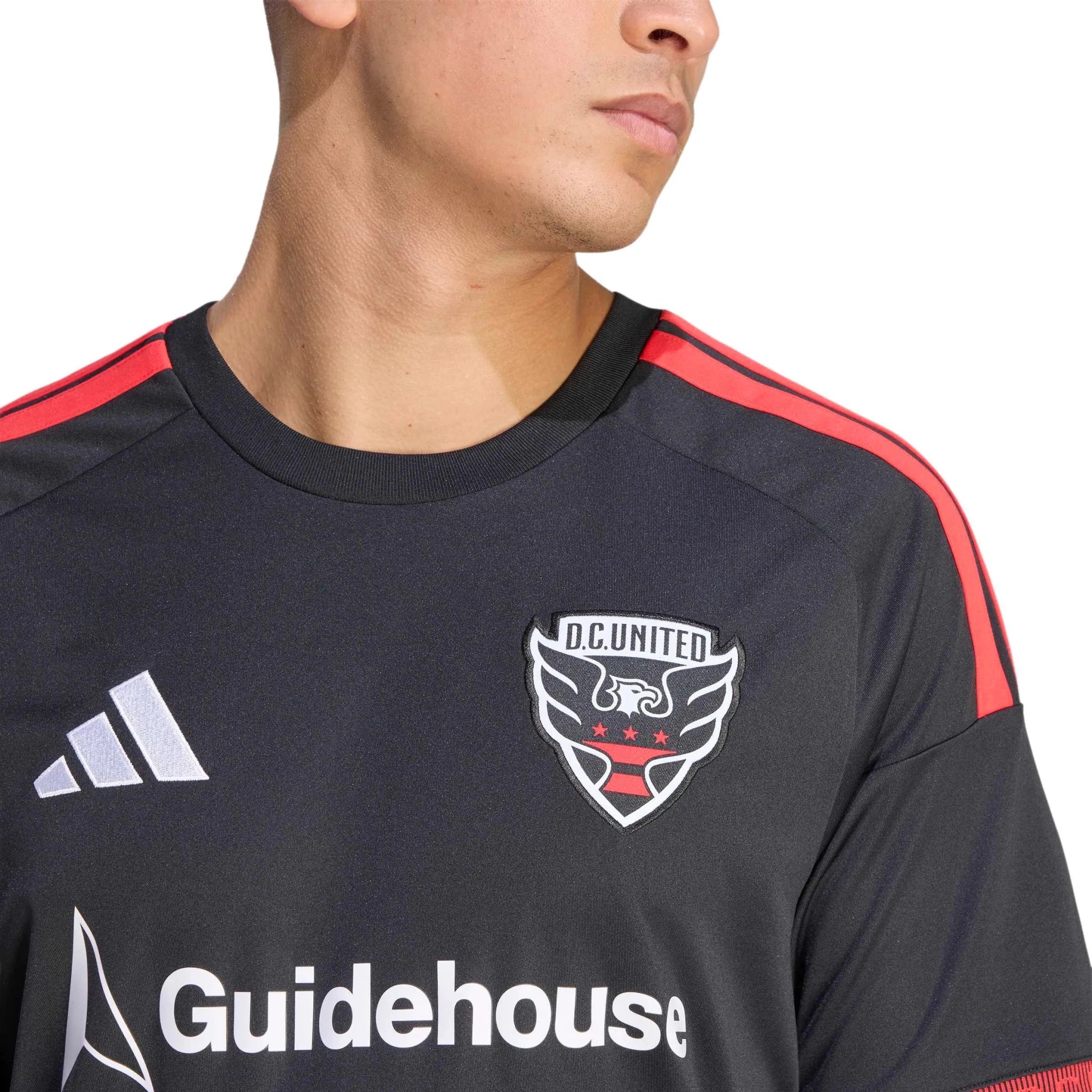 adidas 2026-27 DC United Men's Stadium Home Soccer Jersey 5