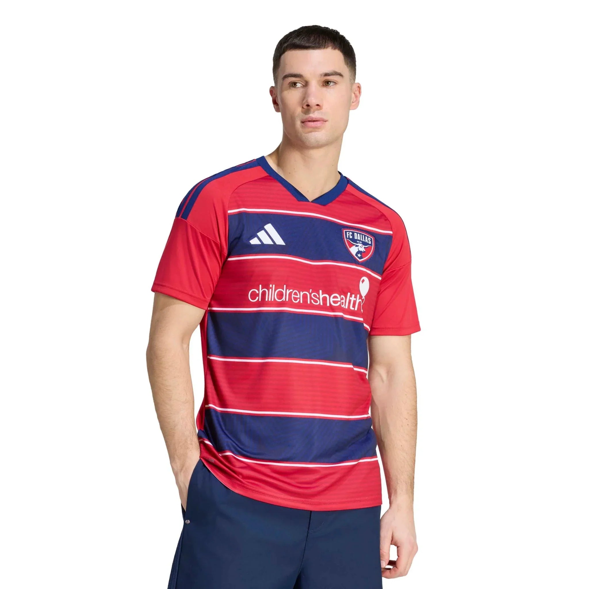 adidas 2026-27 FC Dallas Men's Stadium Home Soccer Jersey 3