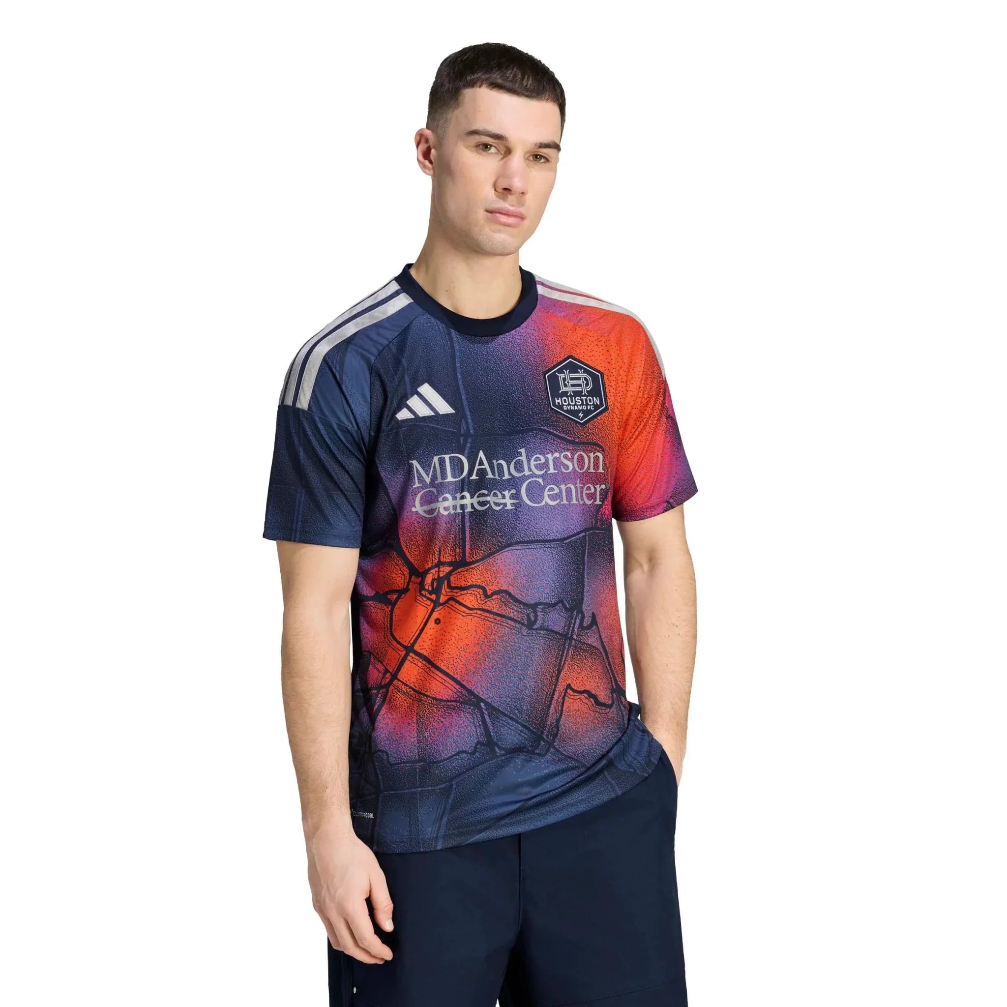 adidas 2026-27 Houston Dynamo Men's Stadium Away Soccer Jersey 3