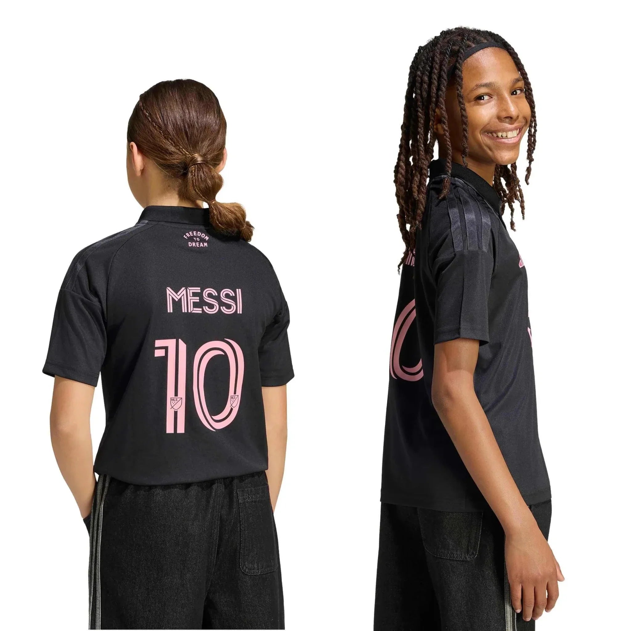 adidas 2026-27 Inter Miami Youth Stadium Away Messi #10 Soccer Jersey 8