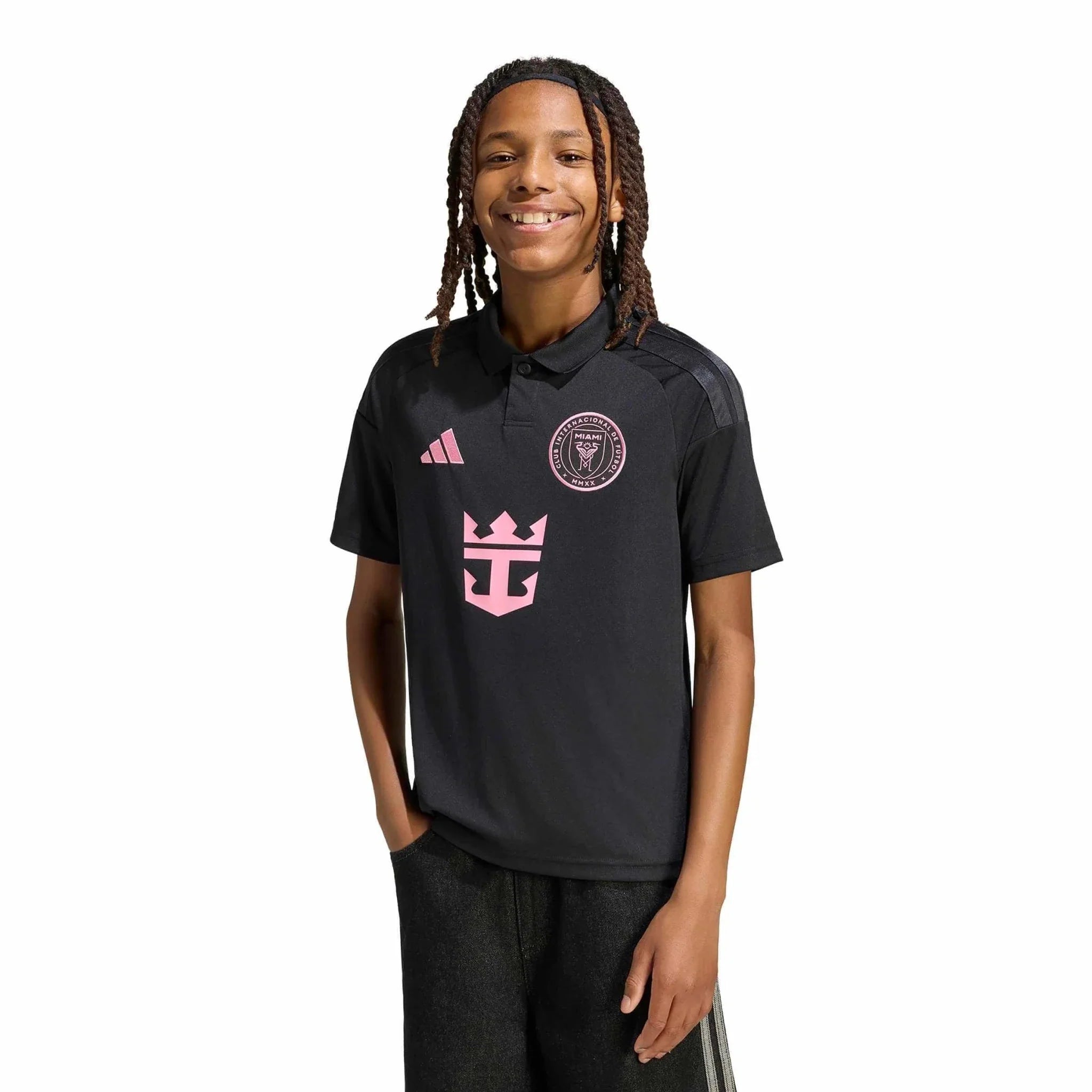 adidas 2026-27 Inter Miami Youth Stadium Away Messi #10 Soccer Jersey 6