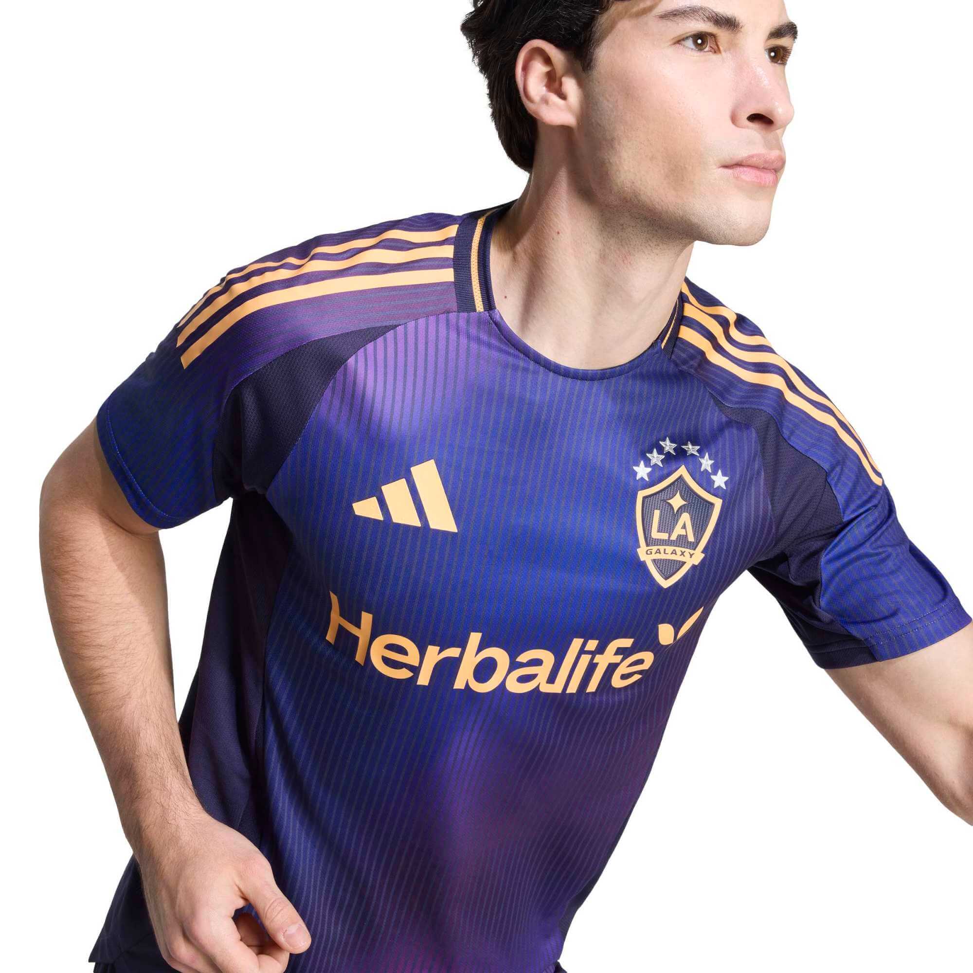 adidas 2026-27 LA Galaxy Men's Authentic Away Soccer Jersey 5