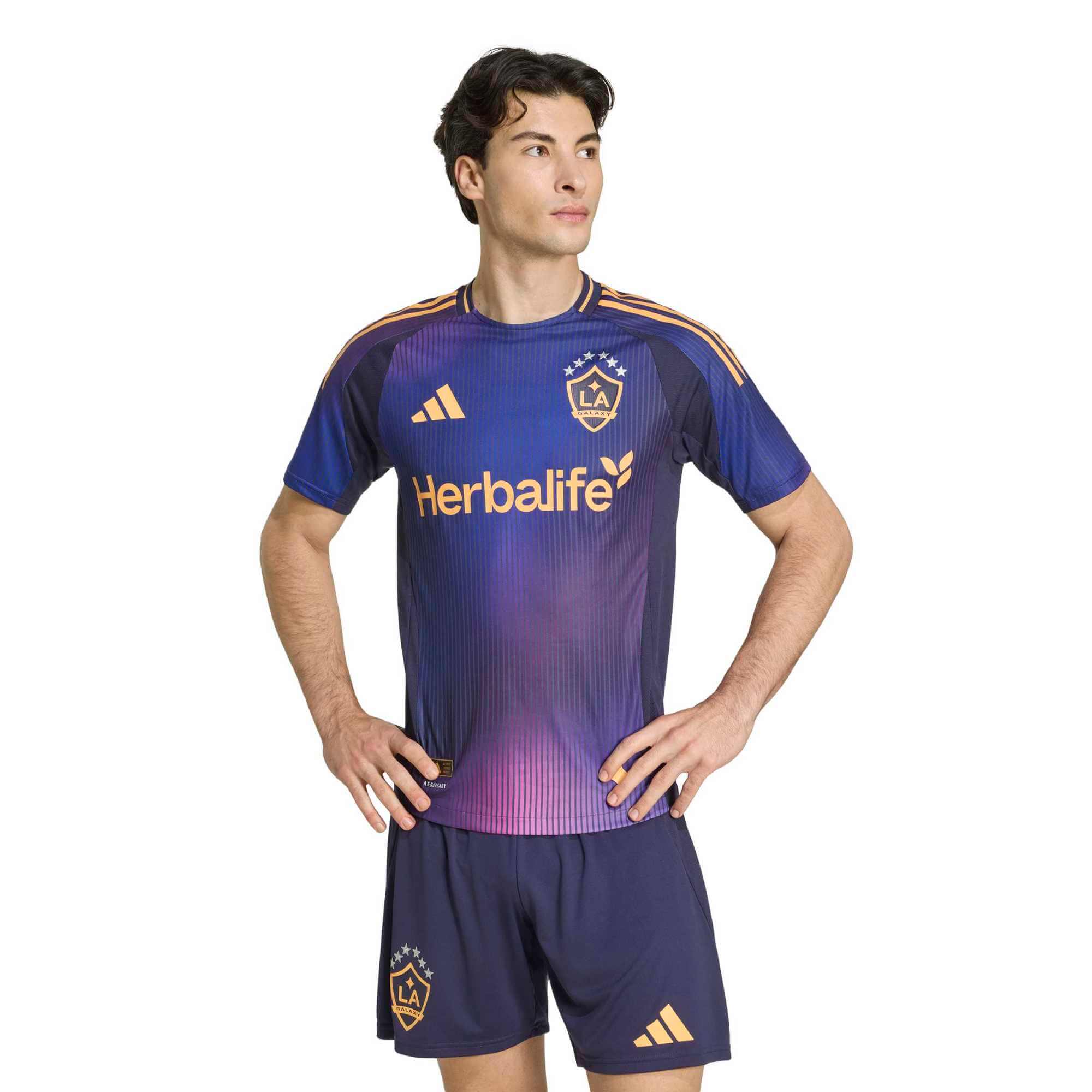 adidas 2026-27 LA Galaxy Men's Authentic Away Soccer Jersey 3
