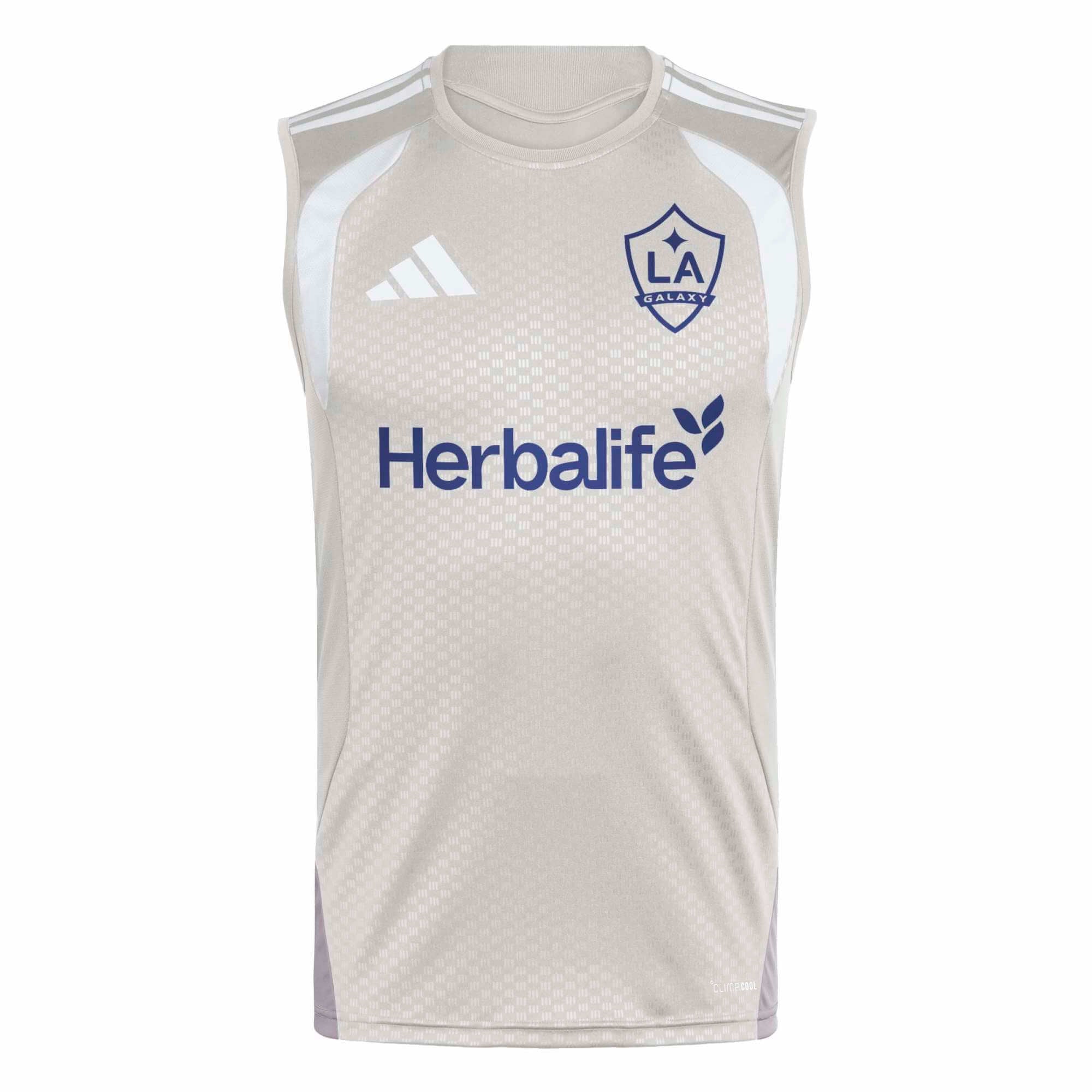 adidas 2026-27 LA Galaxy Men's Tiro 26 Sleeveless Soccer Jersey 1