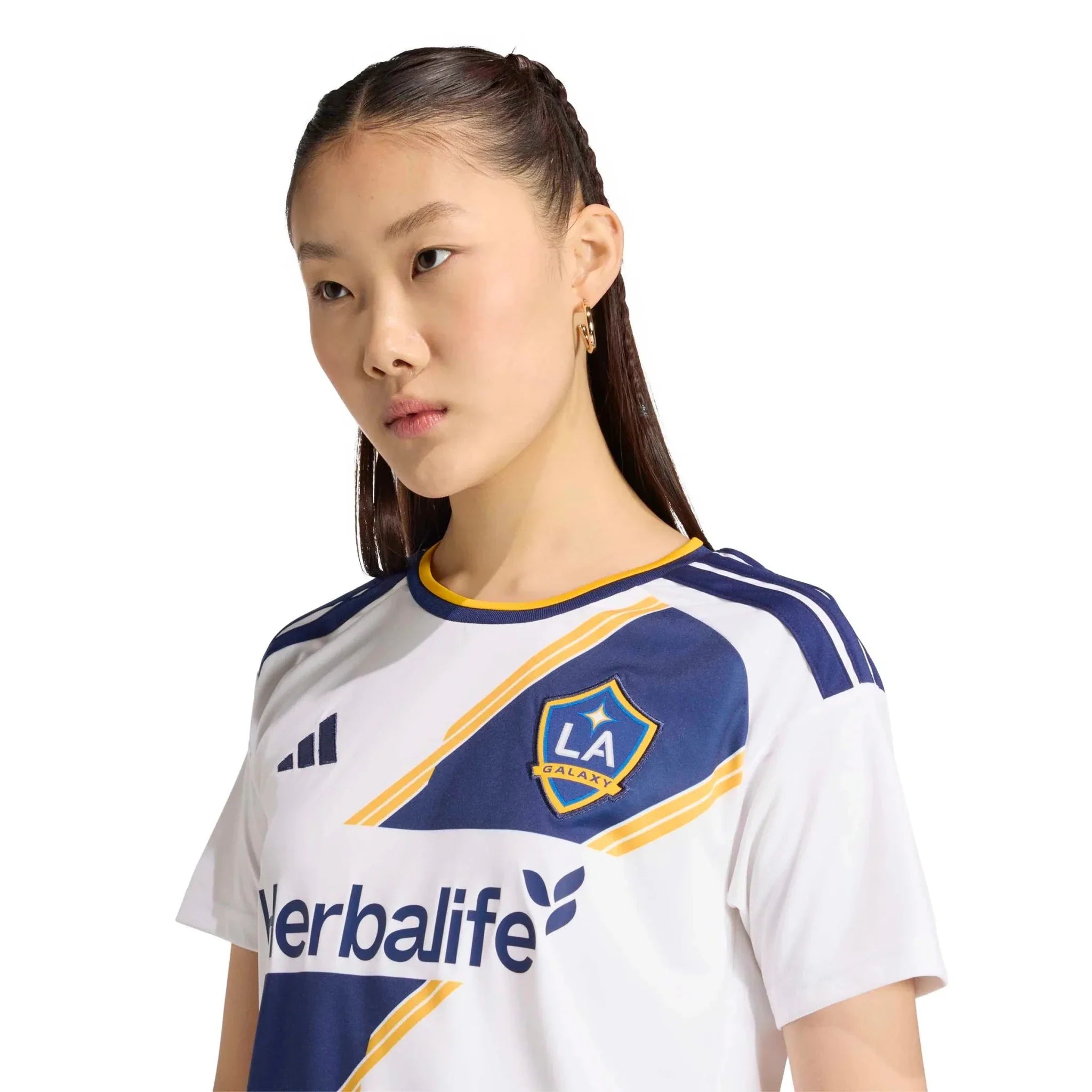 adidas 2026-27 LA Galaxy Women's Stadium Home Soccer Jersey 5
