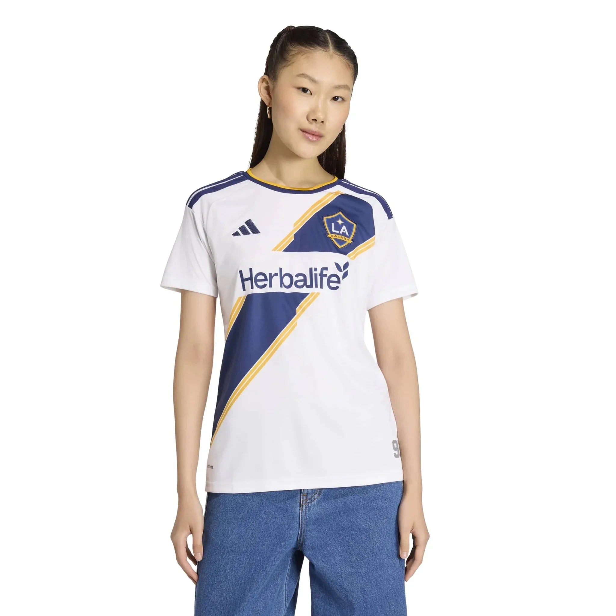 adidas 2026-27 LA Galaxy Women's Stadium Home Soccer Jersey 3