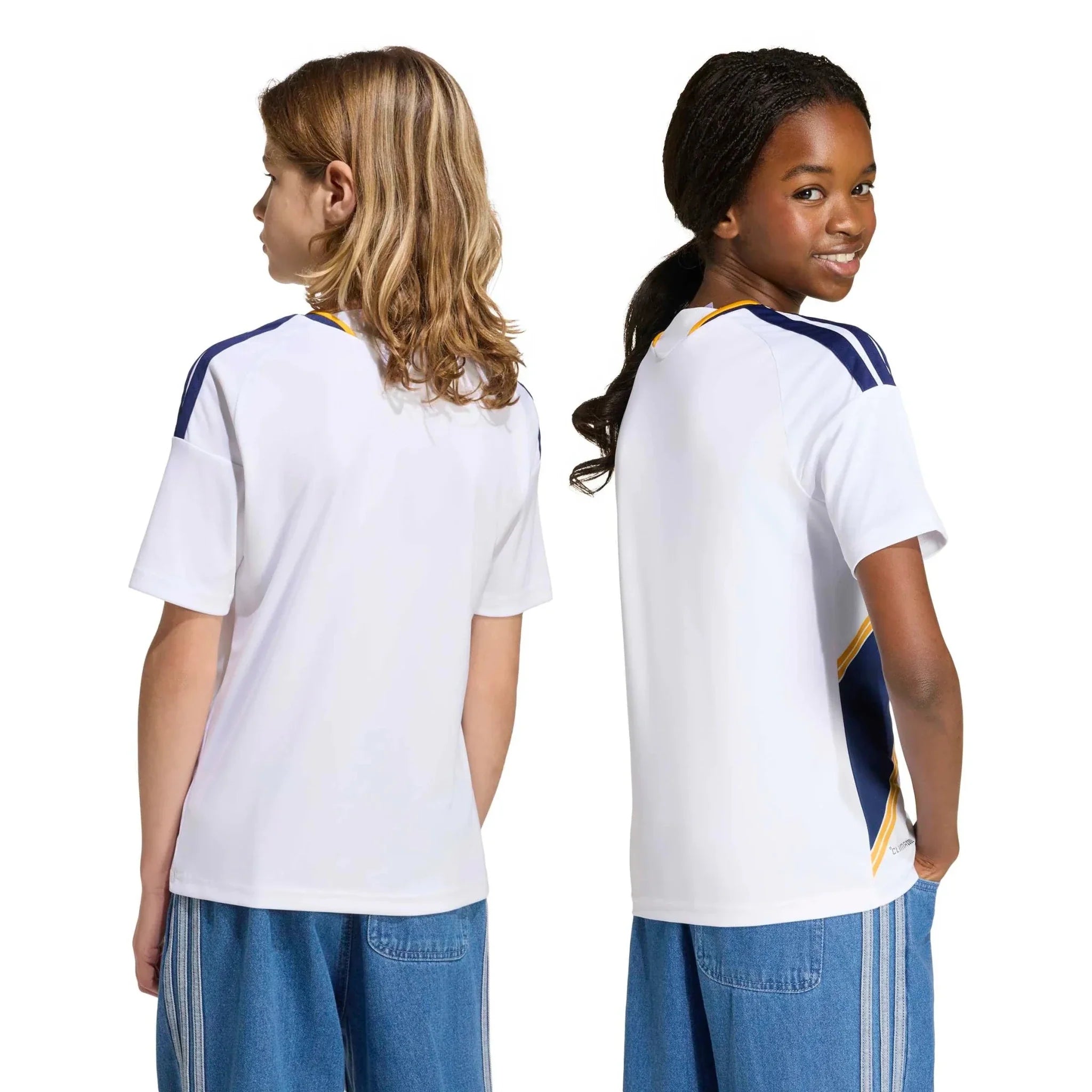 adidas 2026-27 LA Galaxy Youth Stadium Home Soccer Jersey 8