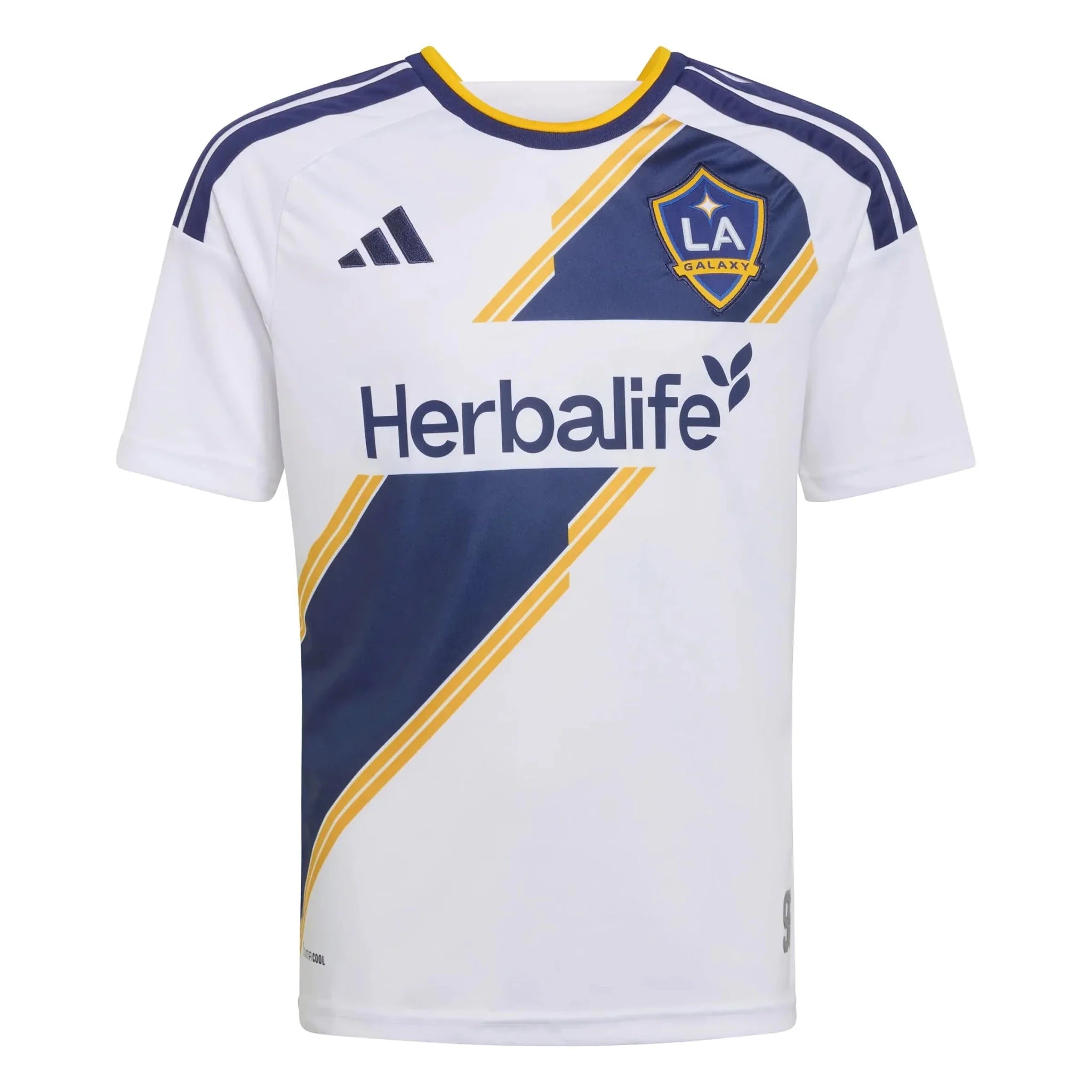 adidas 2026-27 LA Galaxy Youth Stadium Home Soccer Jersey 1