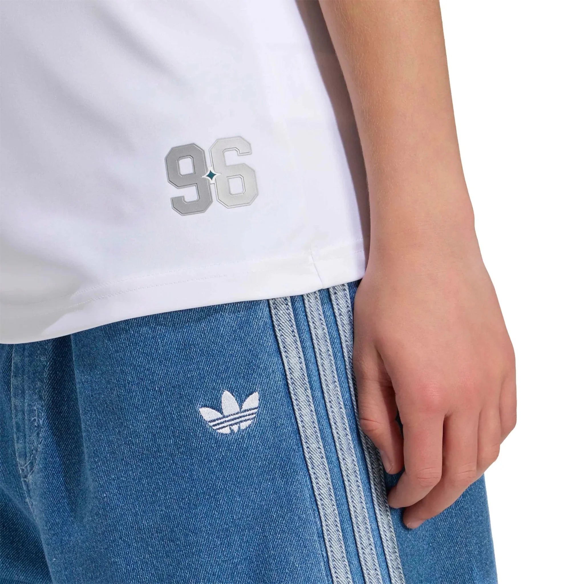 adidas 2026-27 LA Galaxy Youth Stadium Home Soccer Jersey 4