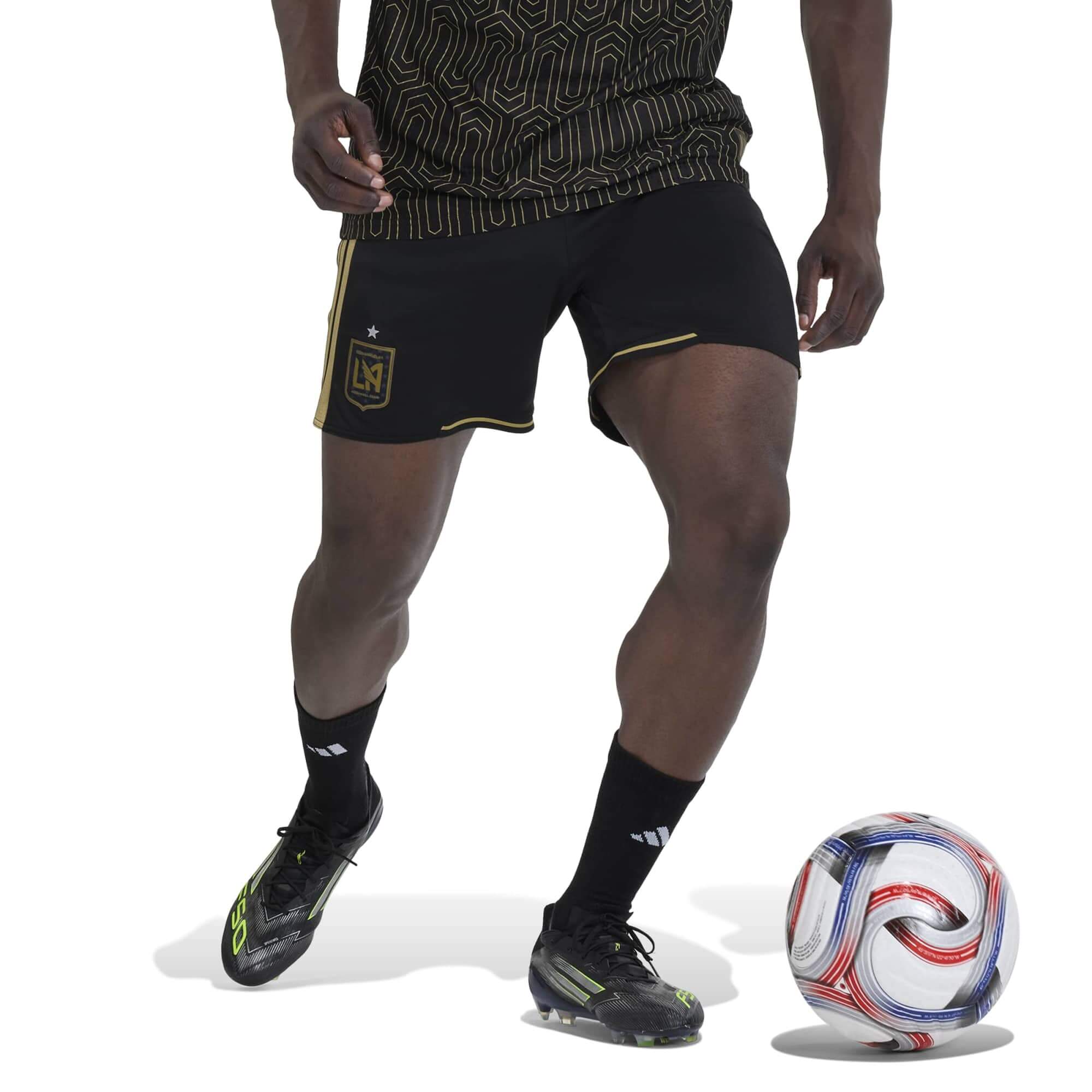 adidas 2026-27 LAFC Men's Authentic Home Shorts 4