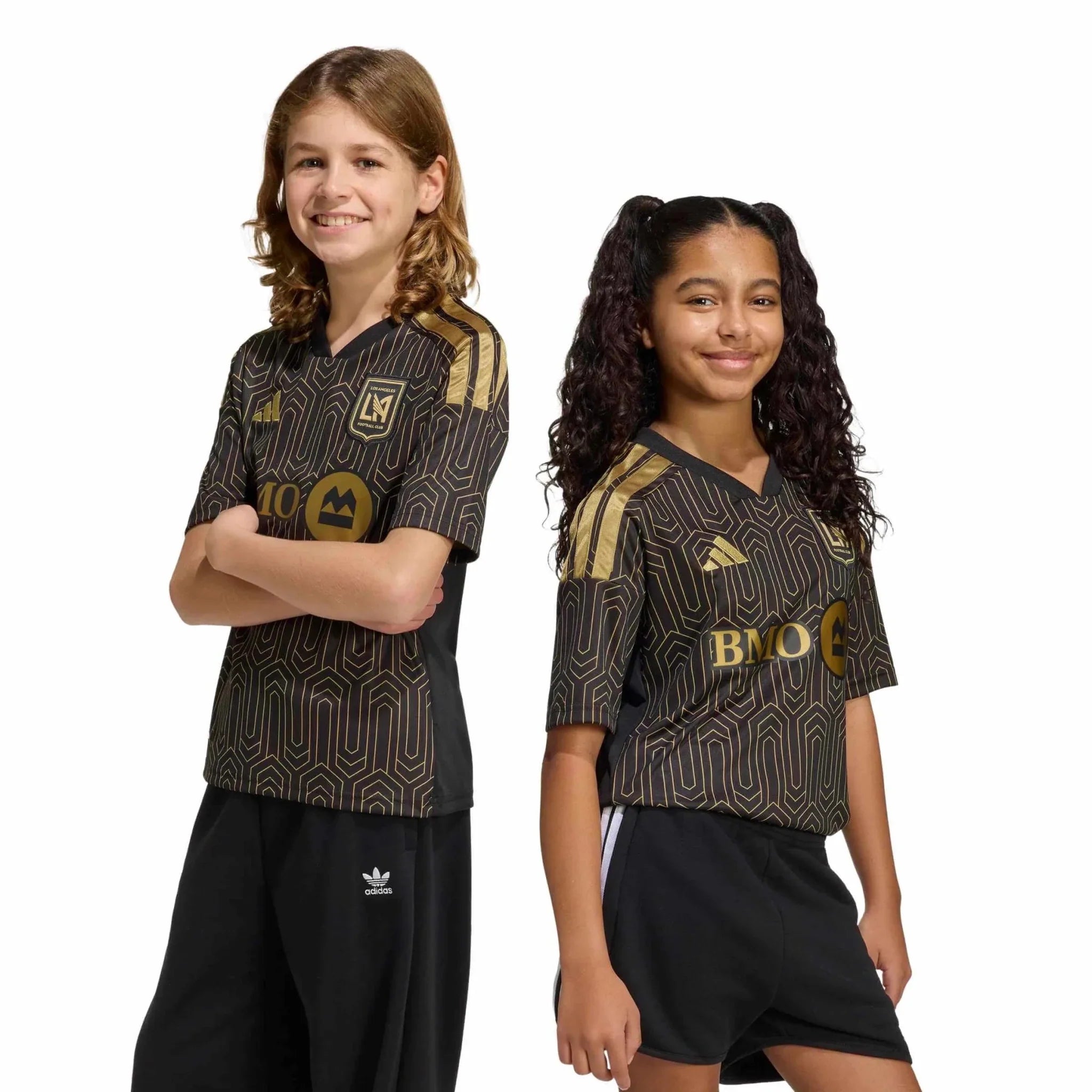 adidas 2026-27 LAFC Youth Stadium Home Soccer Jersey 7