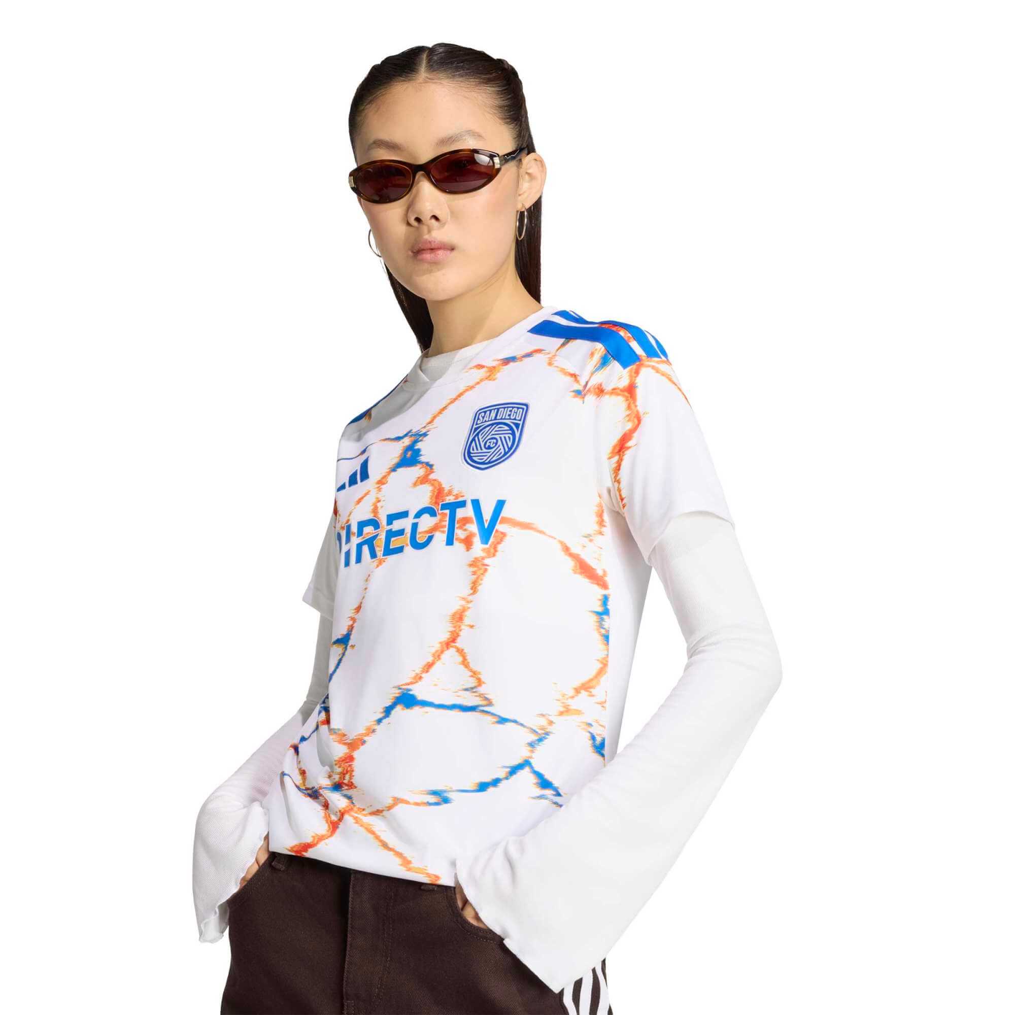 adidas 2026-27 San Diego Women's Stadium Away Soccer Jersey 5