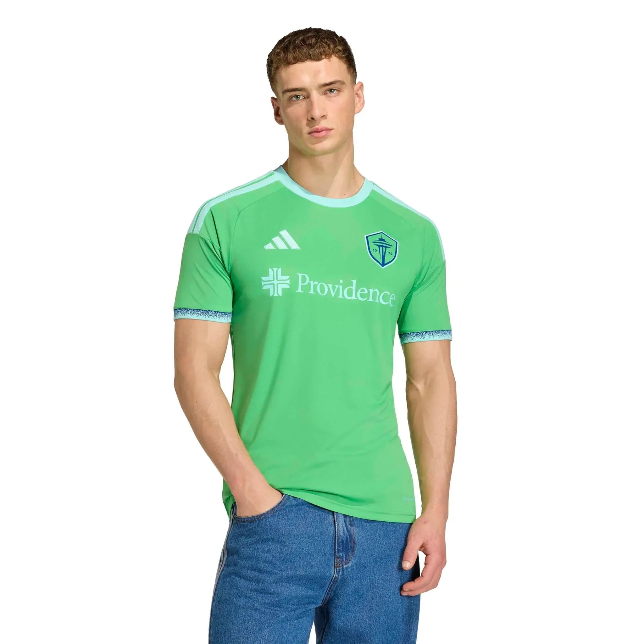 adidas 2026-27 Seattle Sounders Men's Stadium Home Soccer Jersey 3
