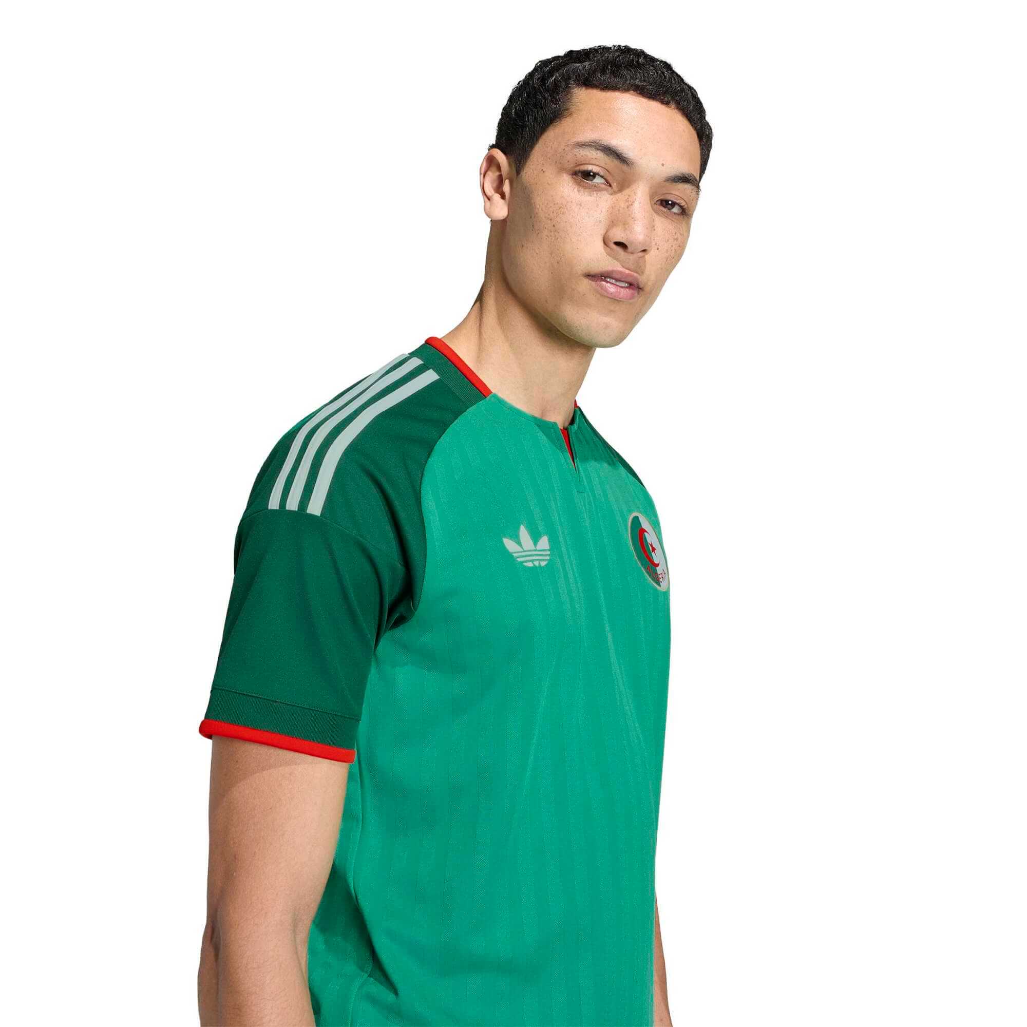 adidas 2026 Algeria Men's Stadium Away Soccer Jersey 5