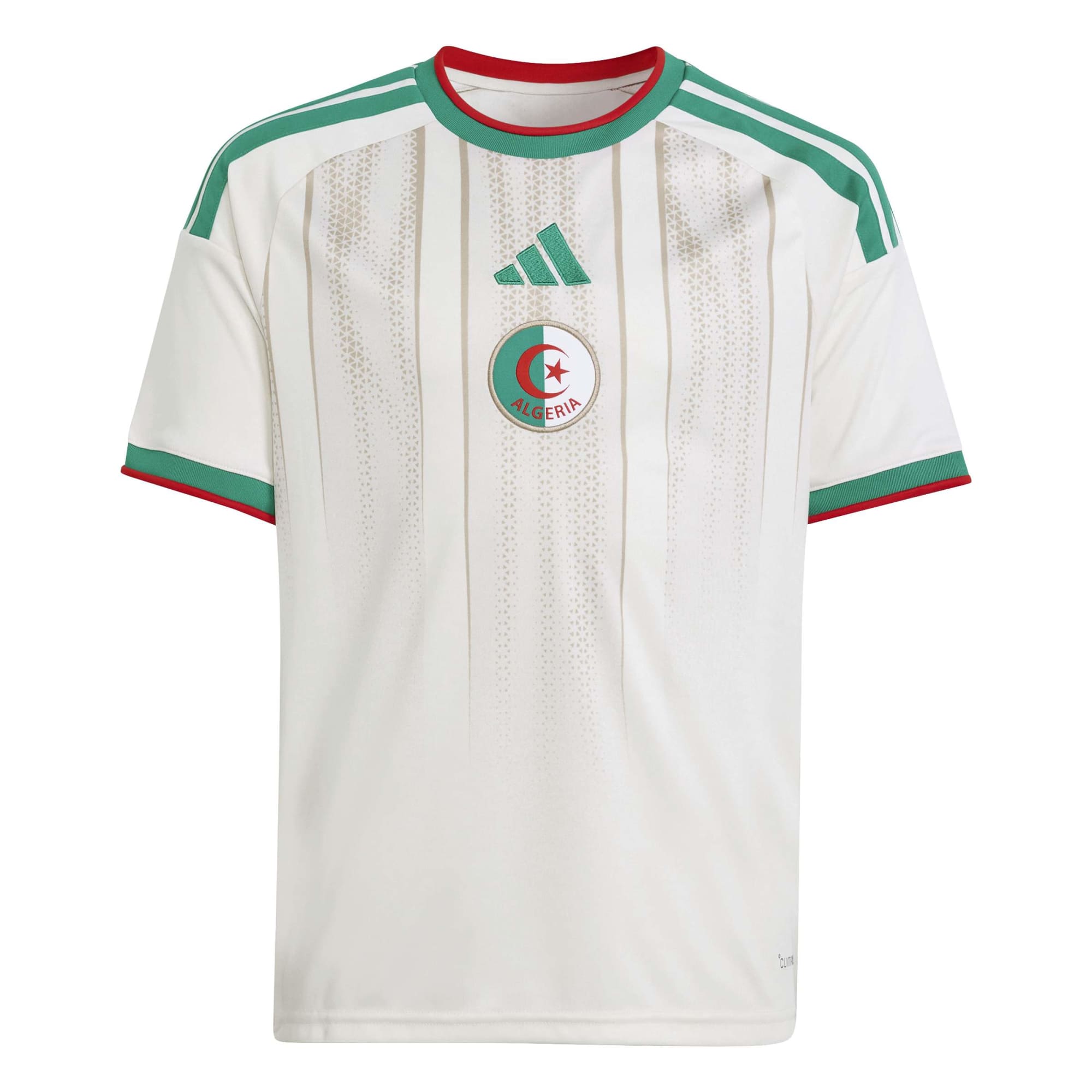 adidas 2026 Algeria Youth Stadium Home Soccer Jersey 1