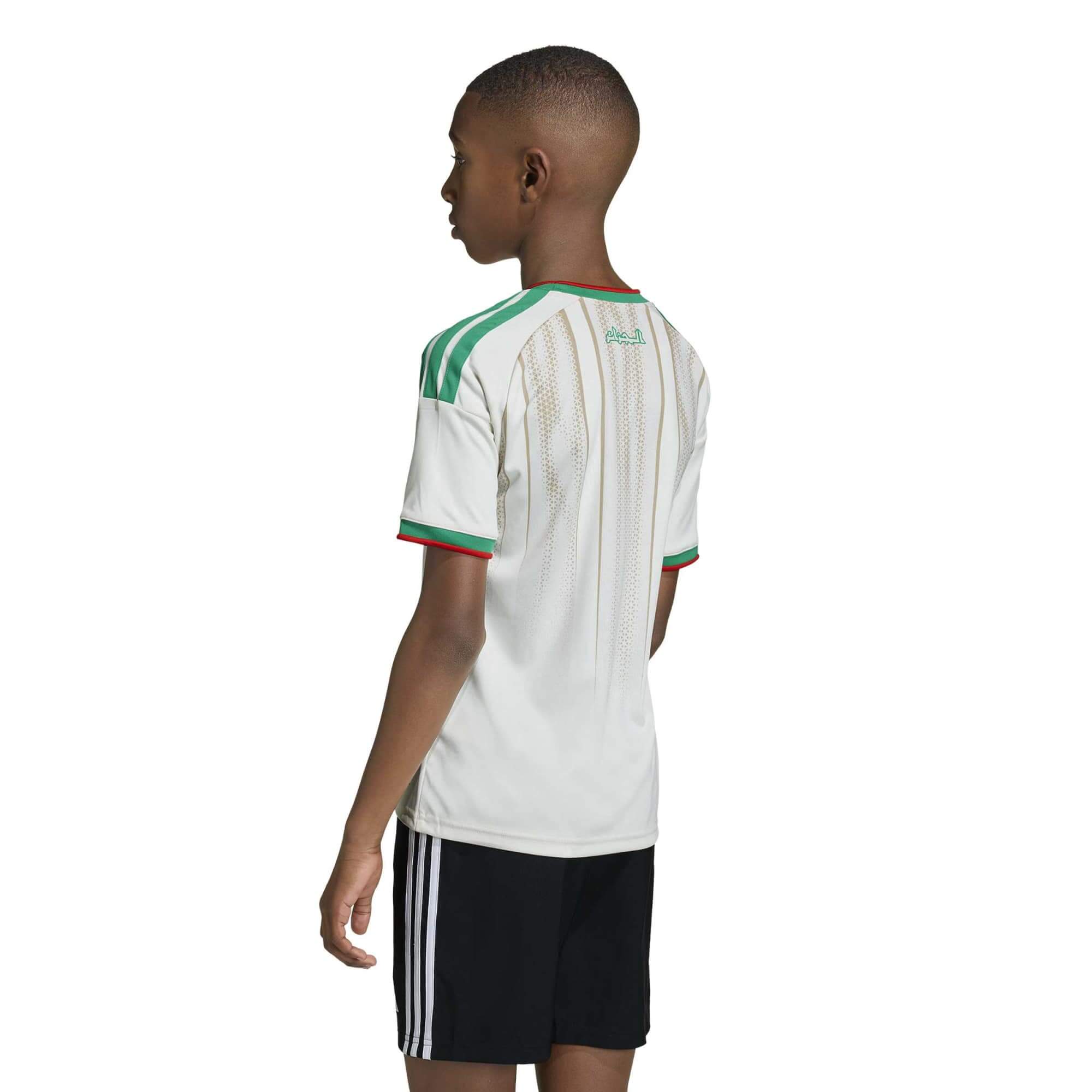 adidas 2026 Algeria Youth Stadium Home Soccer Jersey 5