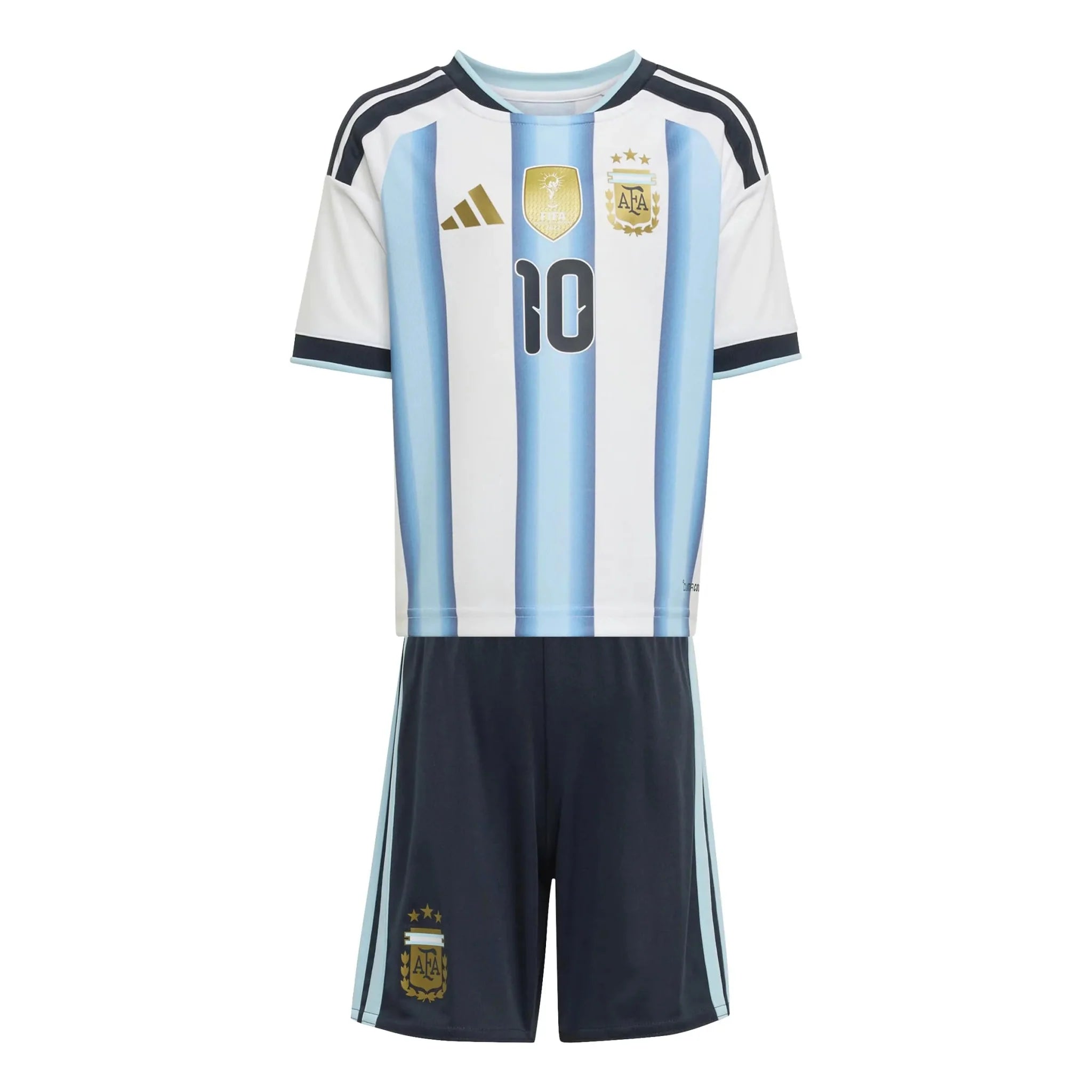 adidas 2026 Argentina Kid's Home Messi #10 Mini Kit 1
