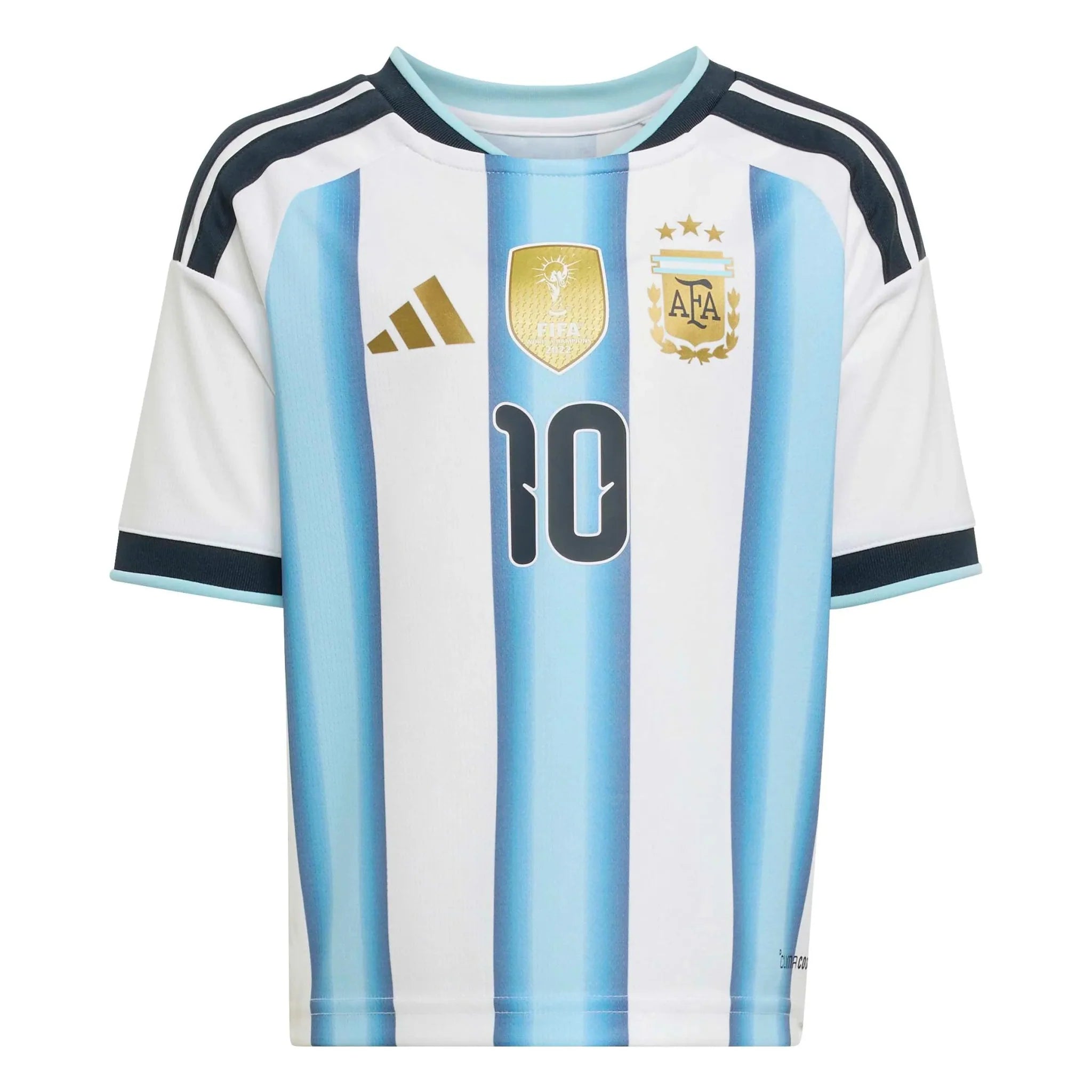 adidas 2026 Argentina Kid's Home Messi #10 Mini Kit 2