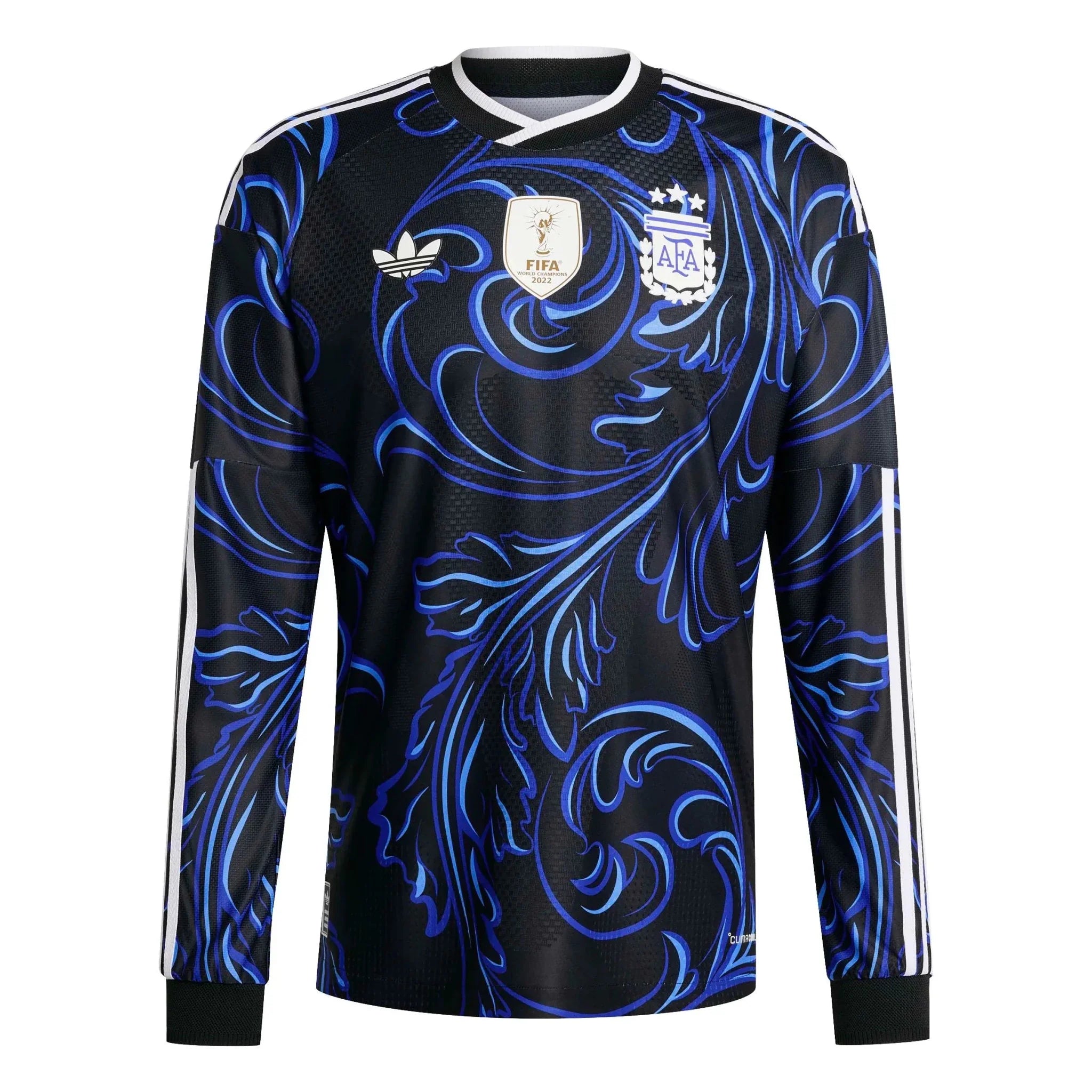 adidas 2026 Argentina Men's Authentic Away Long-Sleeve Soccer Jersey 1