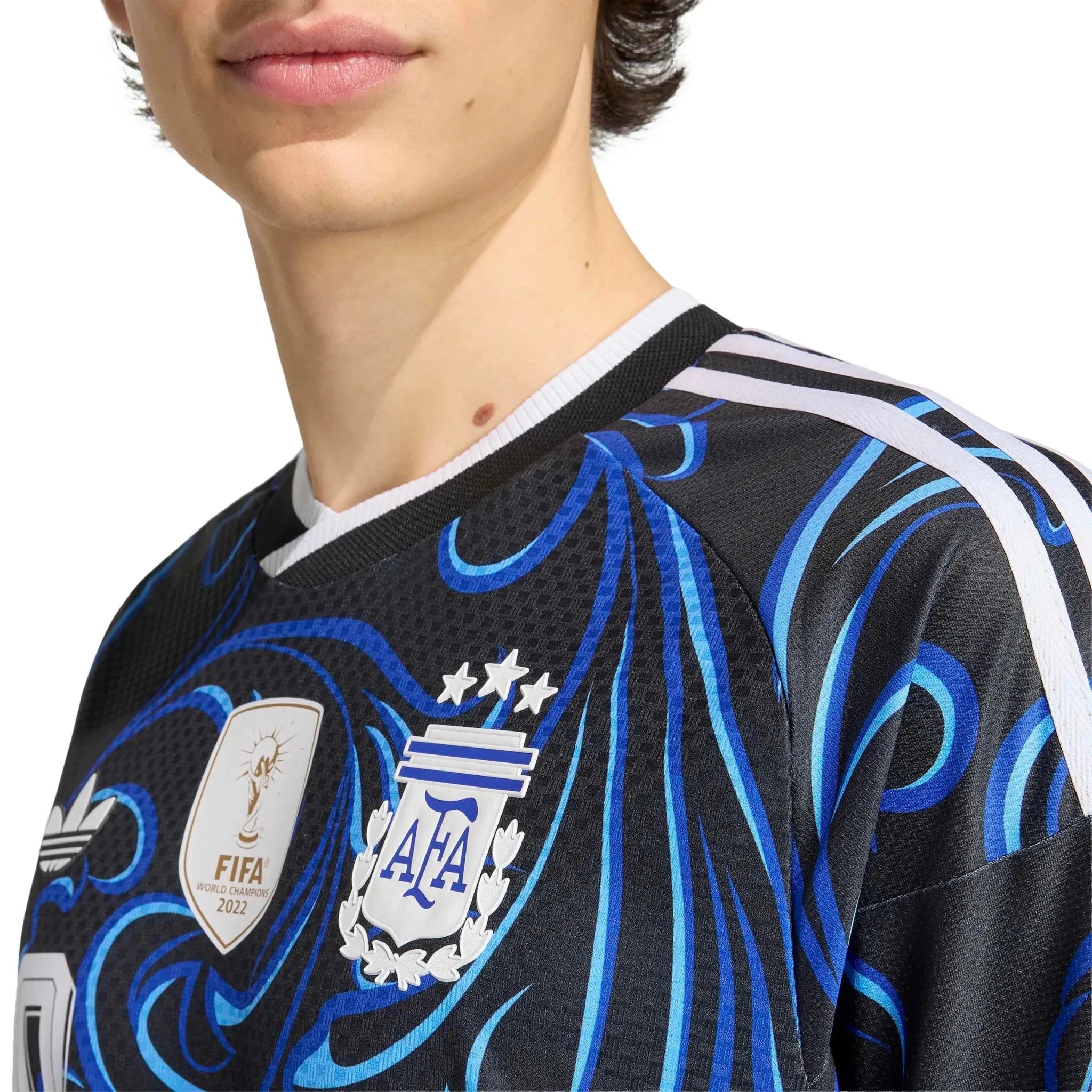 adidas 2026 Argentina Men's Authentic Away Messi #10 Soccer Jersey 5