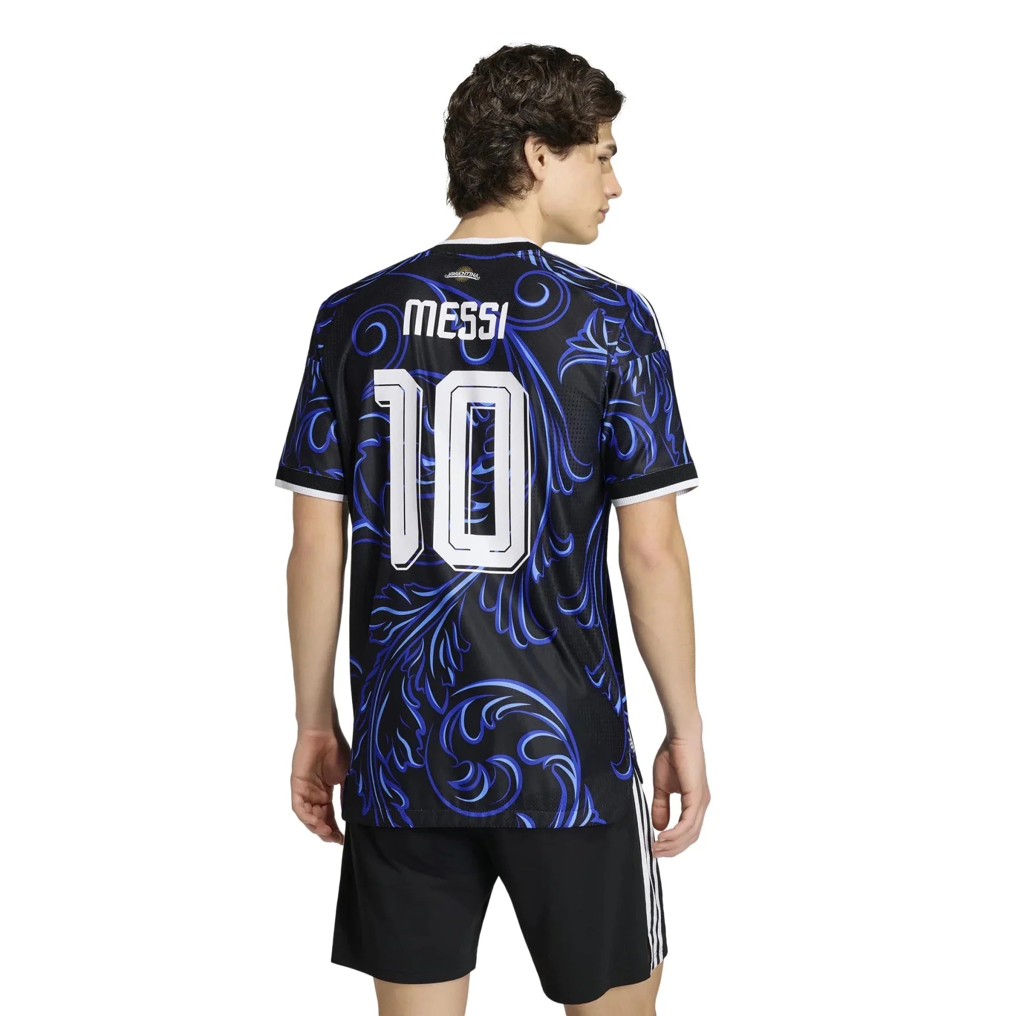adidas 2026 Argentina Men's Authentic Away Messi #10 Soccer Jersey 3