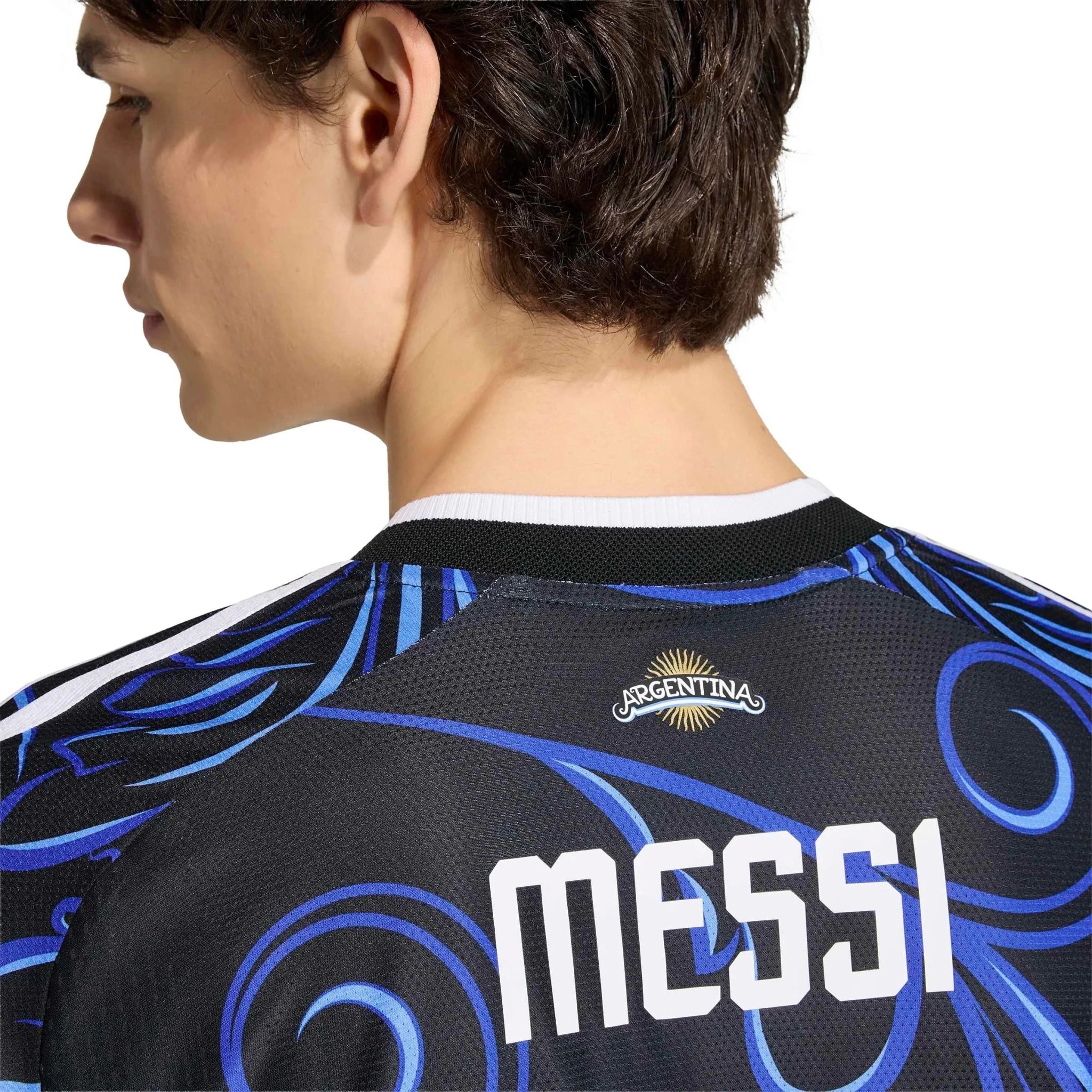 adidas 2026 Argentina Men's Authentic Away Messi #10 Soccer Jersey 6