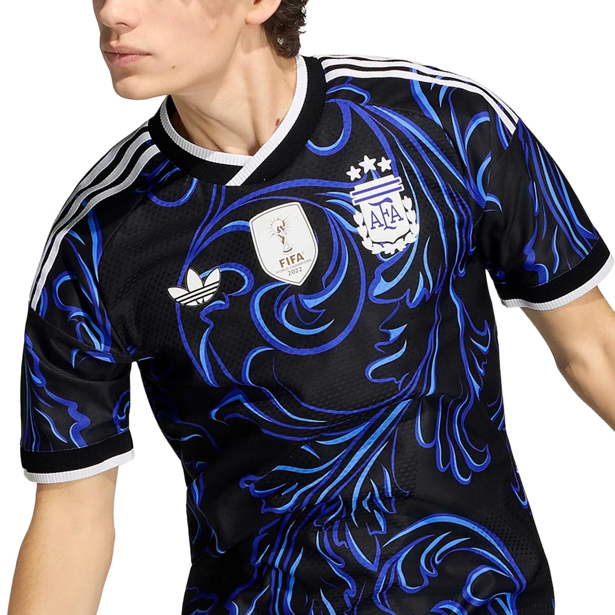 adidas 2026 Argentina Men's Authentic Away Soccer Jersey 6