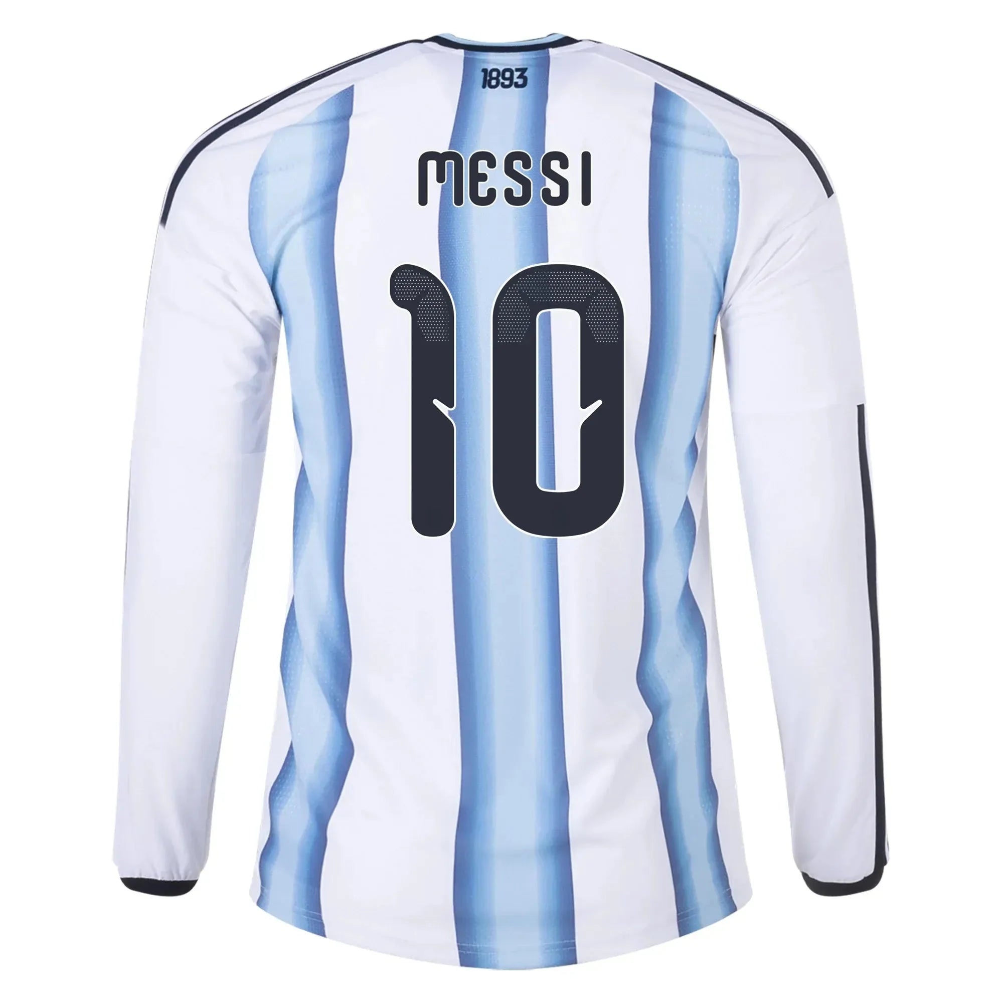 adidas 2026 Argentina Men's Authentic Home Long-Sleeve Soccer Jersey 11