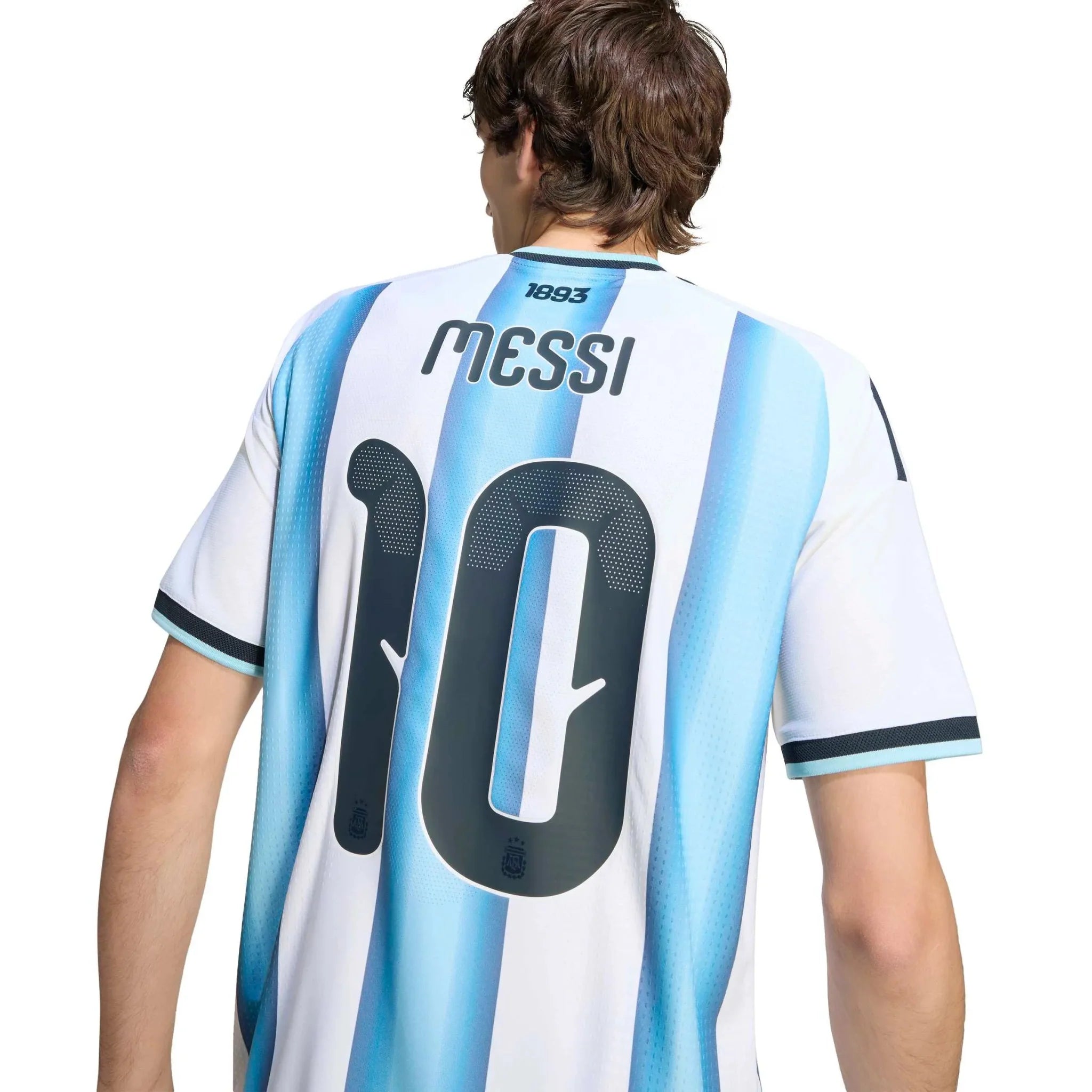 adidas 2026 Argentina Men's Authentic Home Messi #10 Soccer Jersey 6