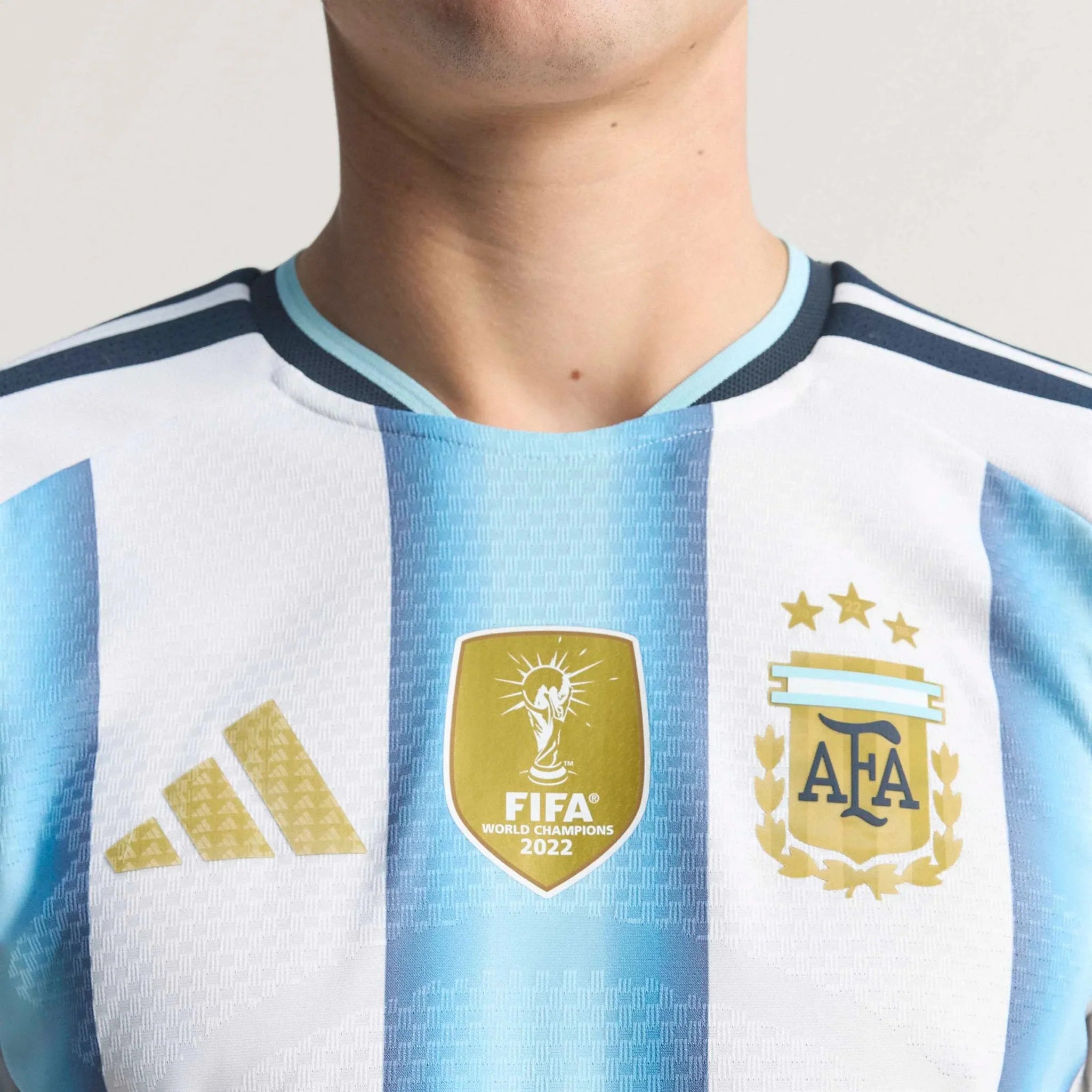 adidas 2026 Argentina Men's Authentic Home Soccer Jersey 8