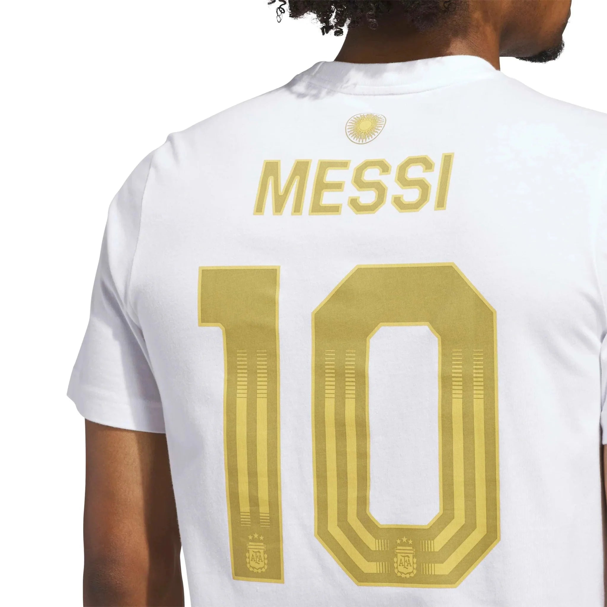 adidas 2026 Argentina Men's Messi Name And Number Tee 5