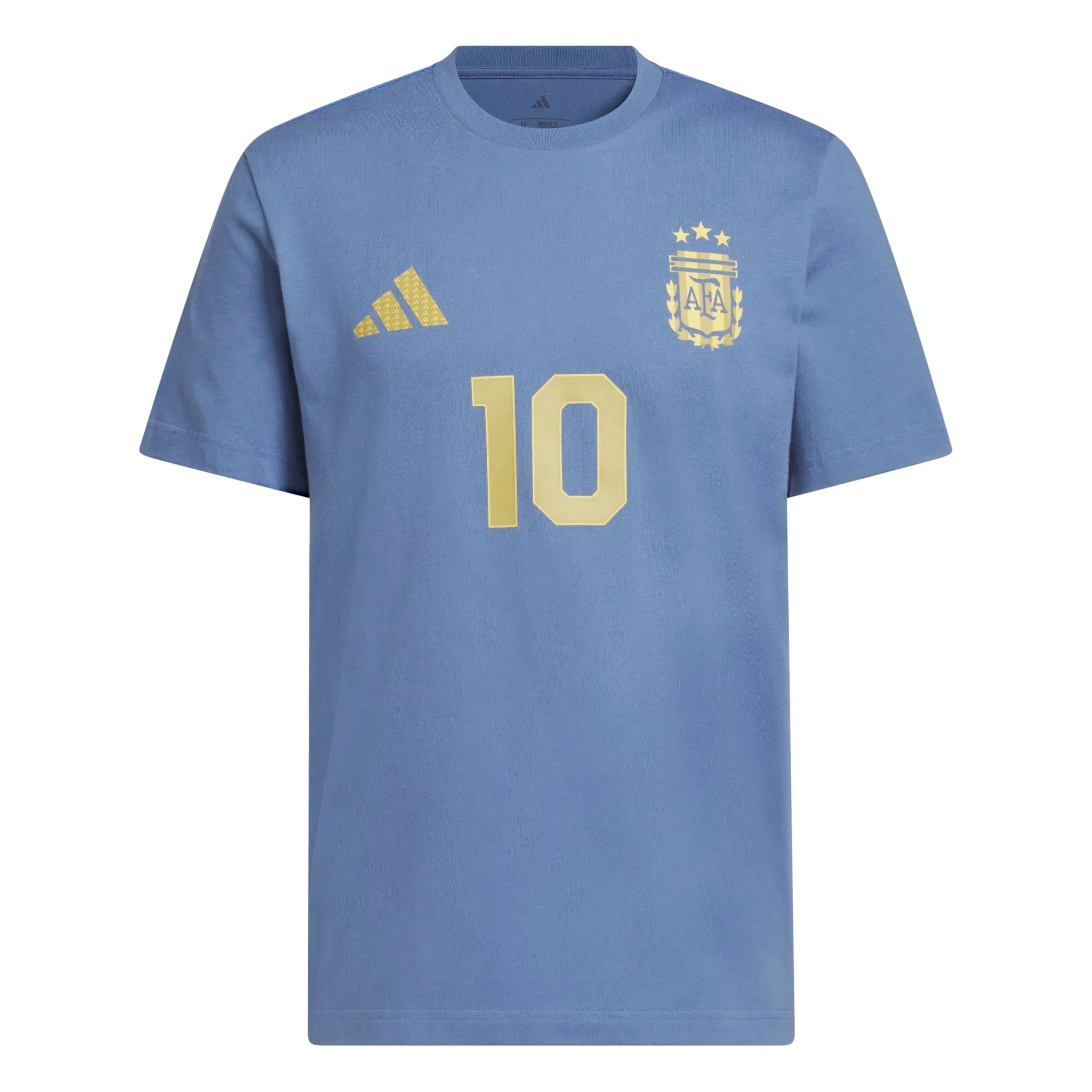 adidas 2026 Argentina Men's Messi Name And Number Tee 1