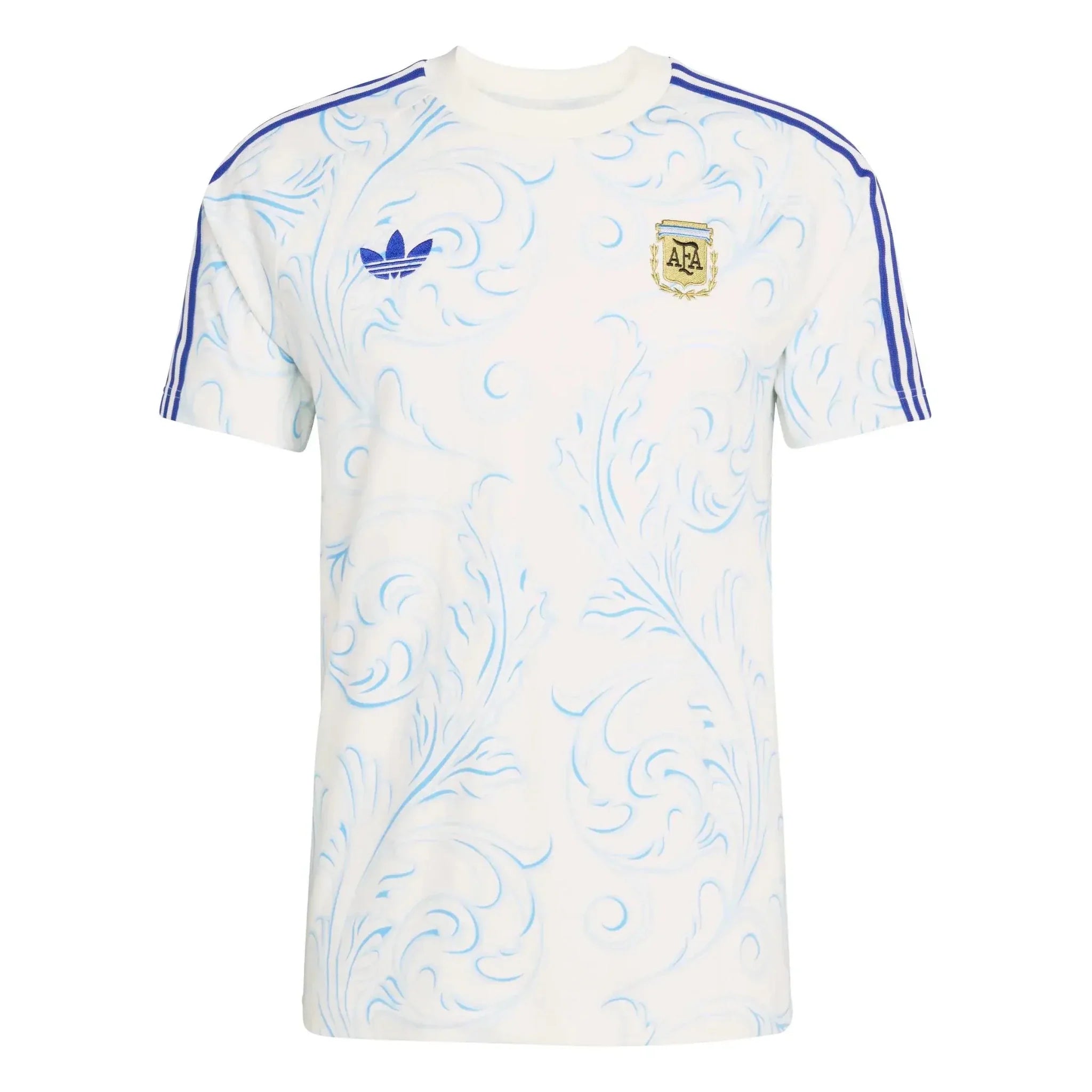 adidas 2026 Argentina Men's Originals All Over Print Tee 1
