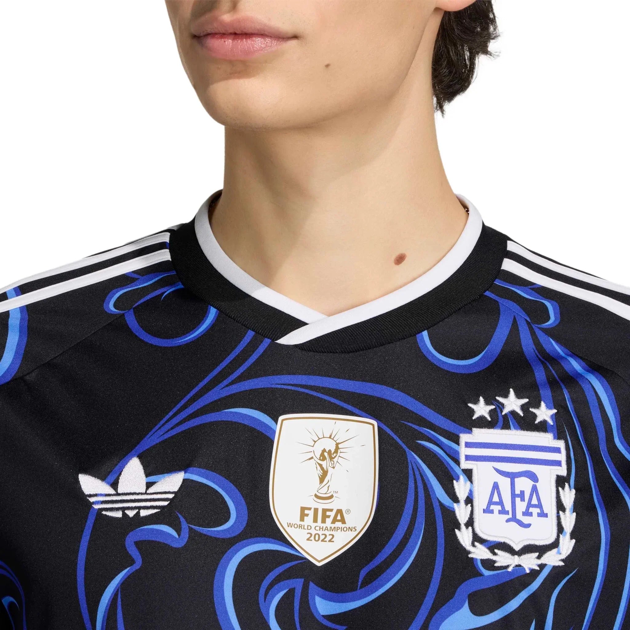 adidas 2026 Argentina Men's Stadium Away Soccer Jersey 5