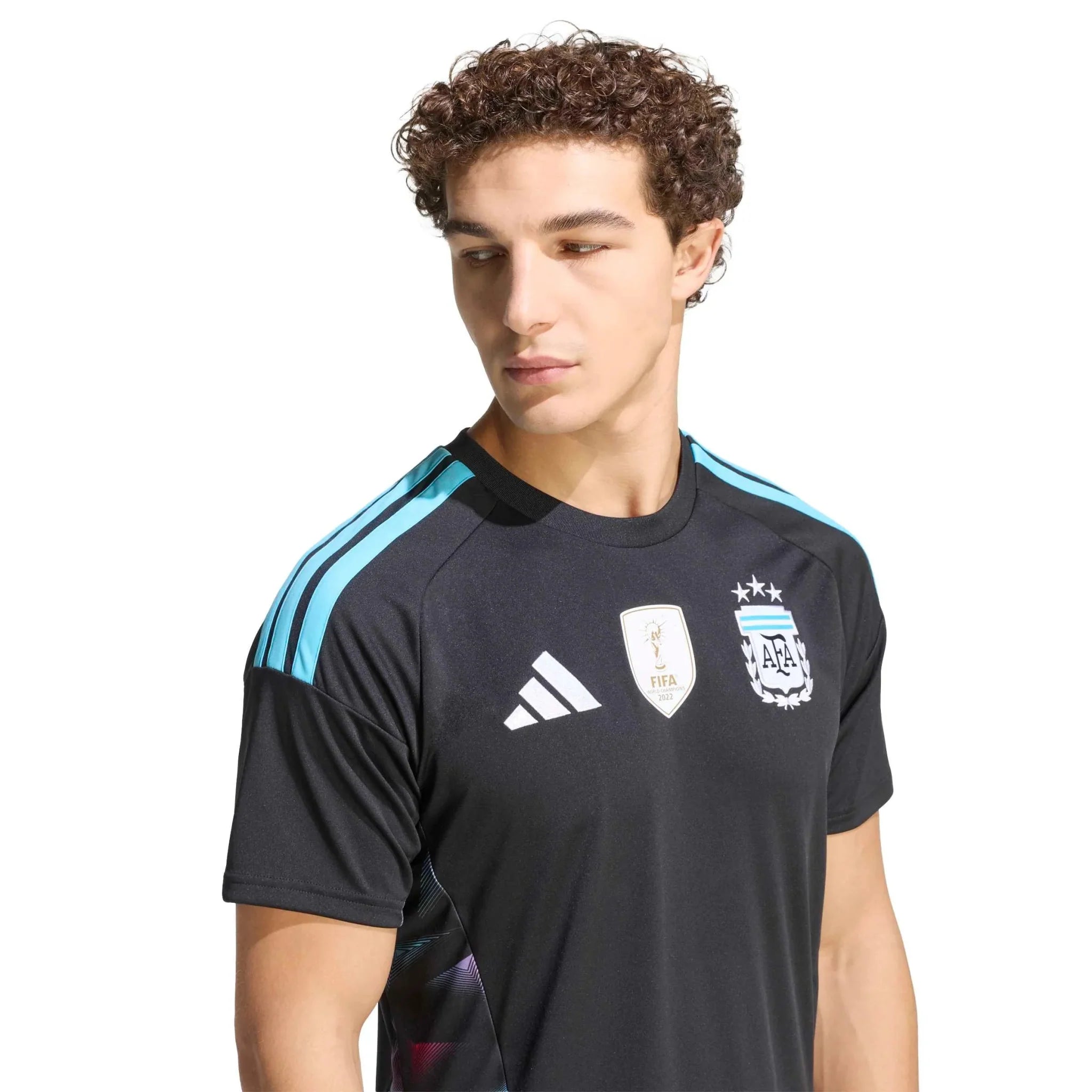 adidas 2026 Argentina Men's Stadium Home Goalkeeper Soccer Jersey 5