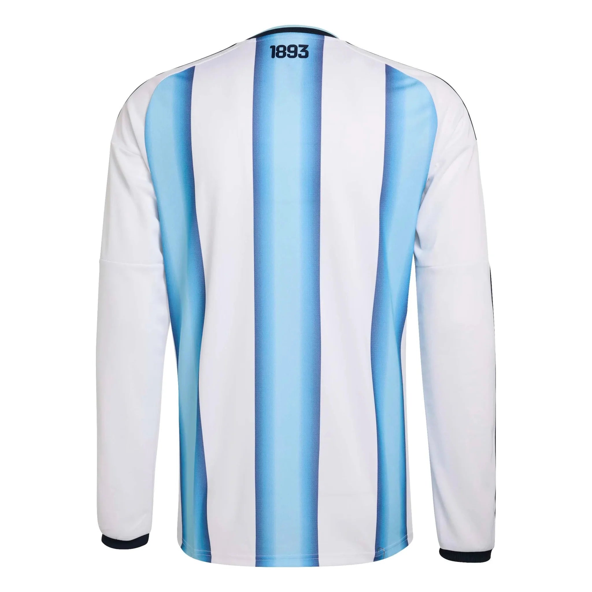adidas 2026 Argentina Men's Stadium Home Long-Sleeve Soccer Jersey 2