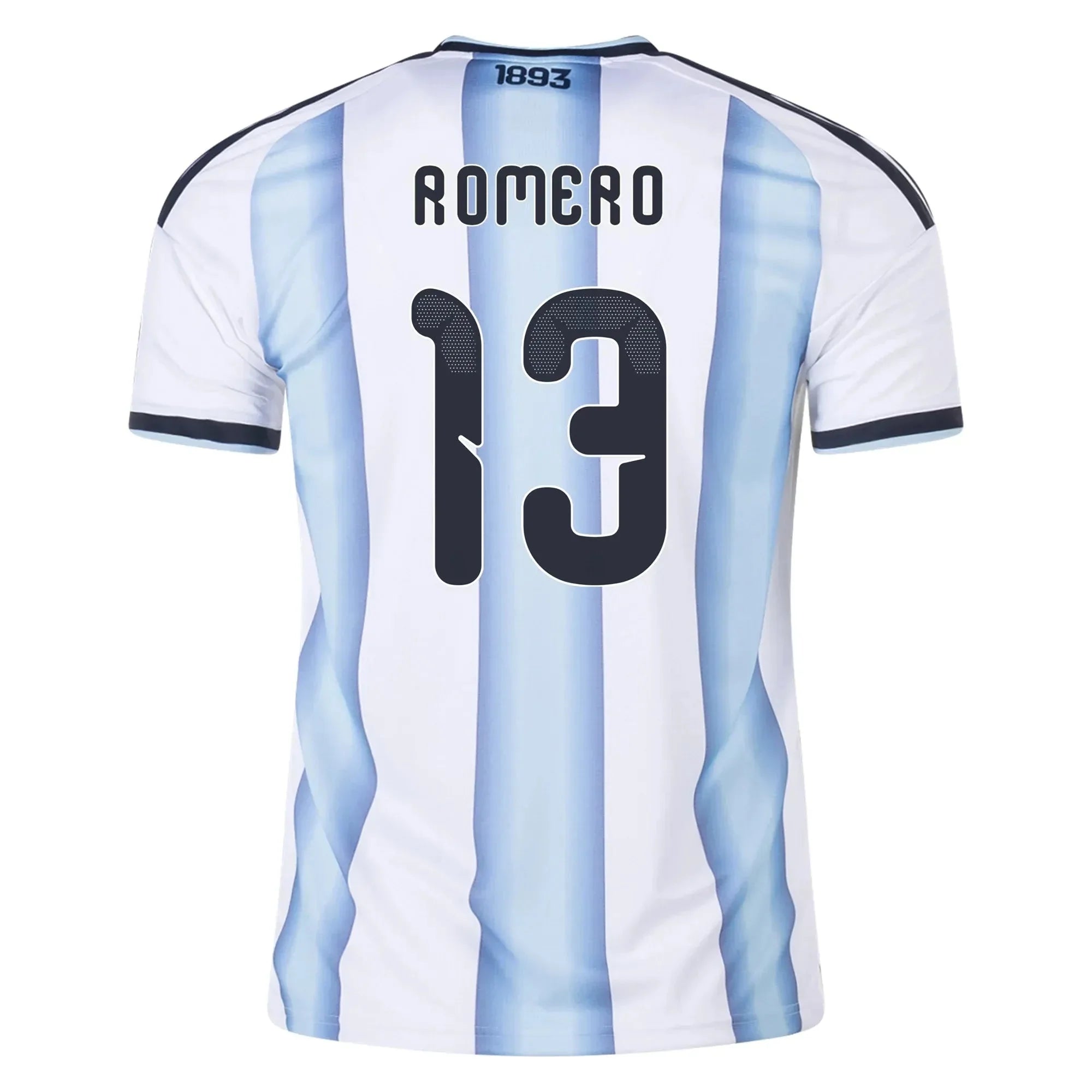 adidas 2026 Argentina Men's Stadium Home Soccer Jersey 8