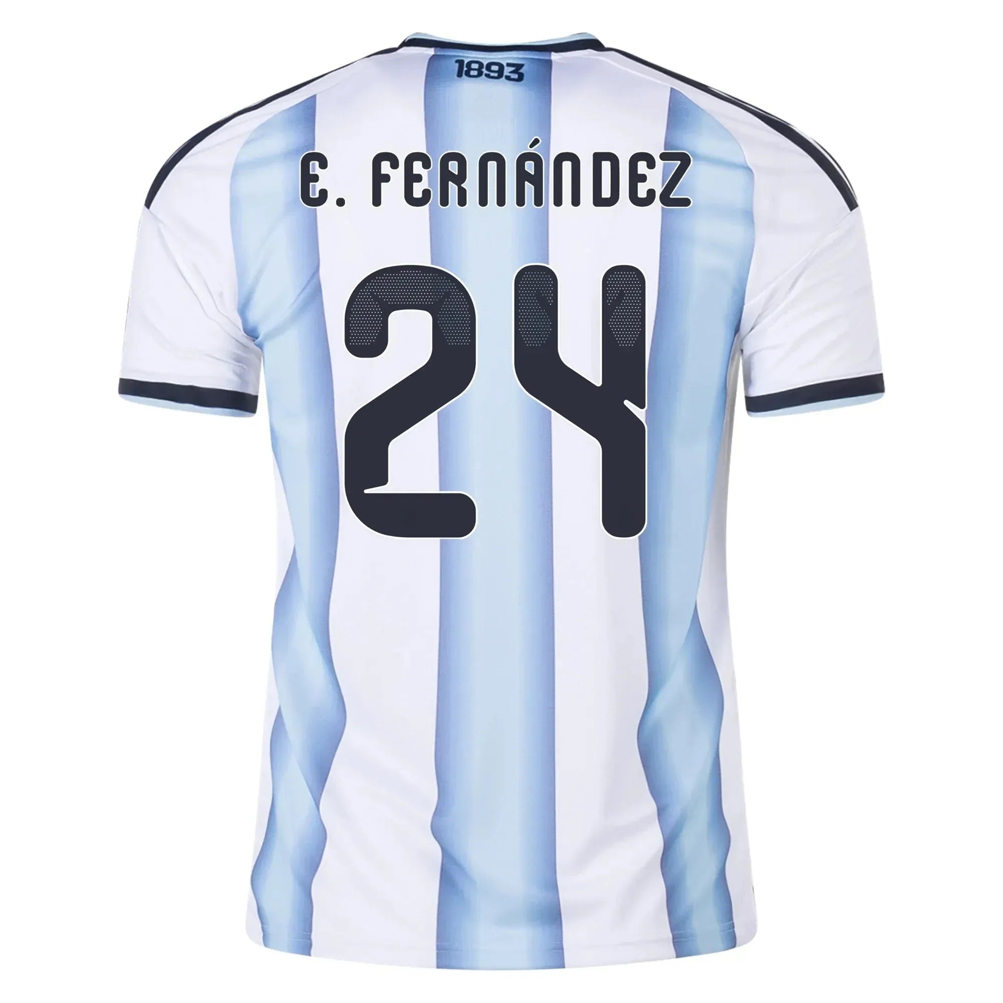 adidas 2026 Argentina Men's Stadium Home Soccer Jersey 7