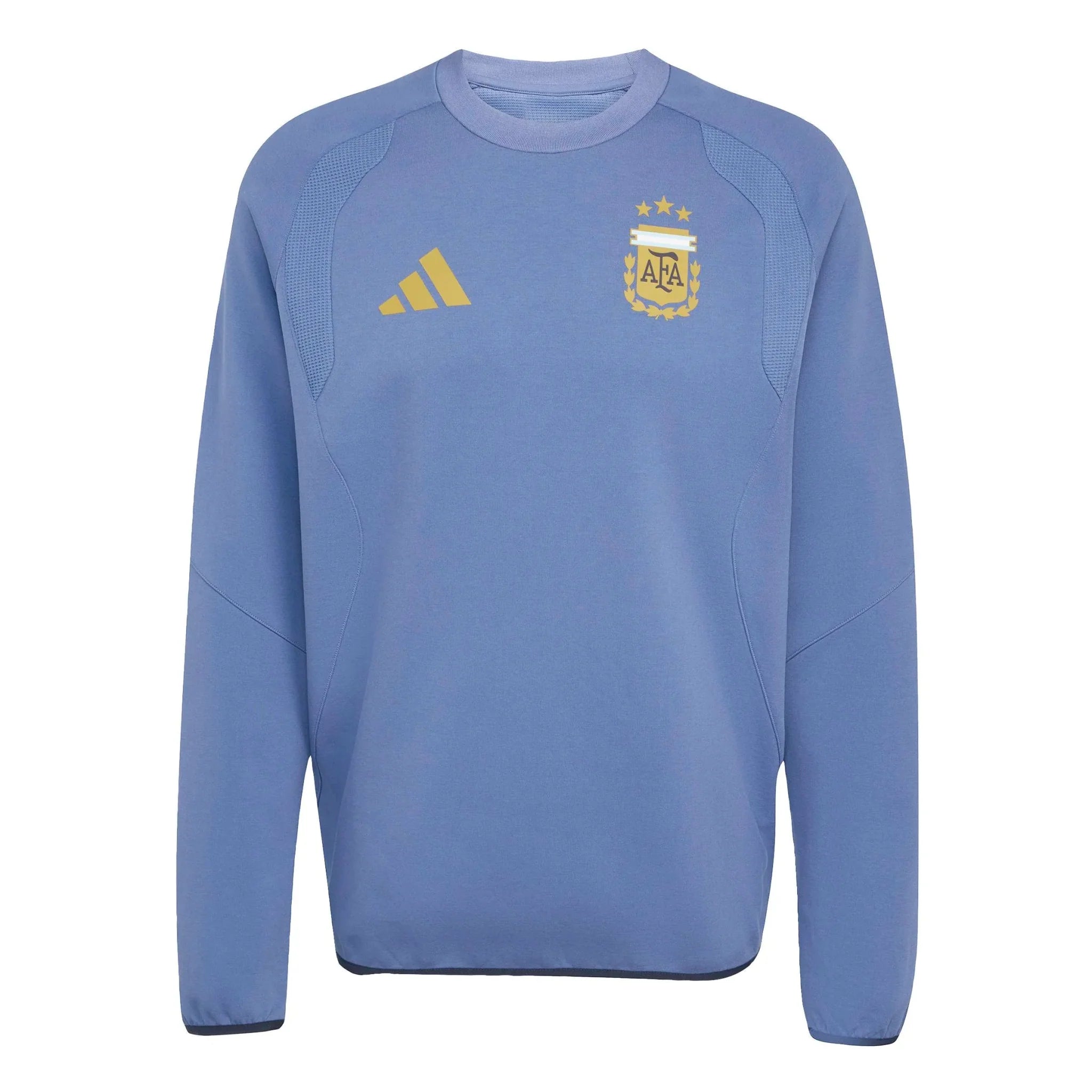 adidas 2026 Argentina Men's Tiro Travel Crewneck Sweatshirt 1
