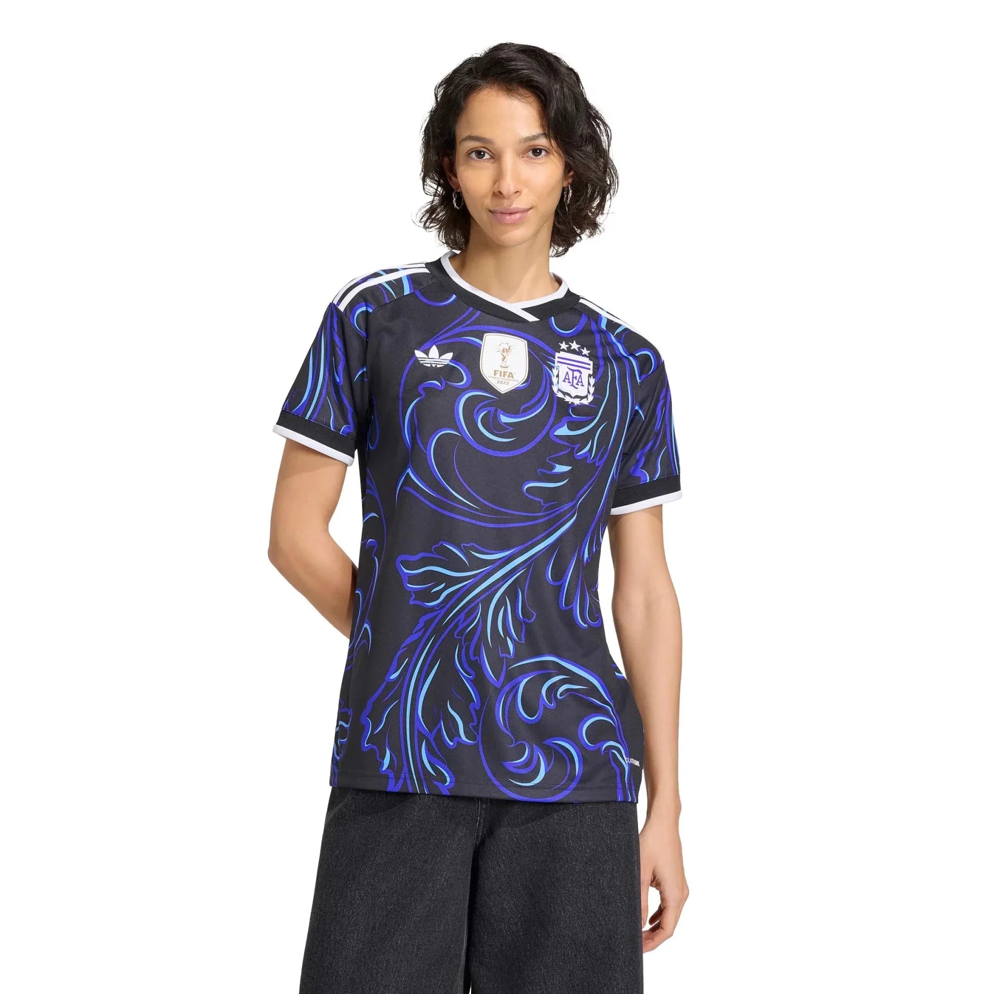 adidas 2026 Argentina Women's Stadium Away Soccer Jersey 3