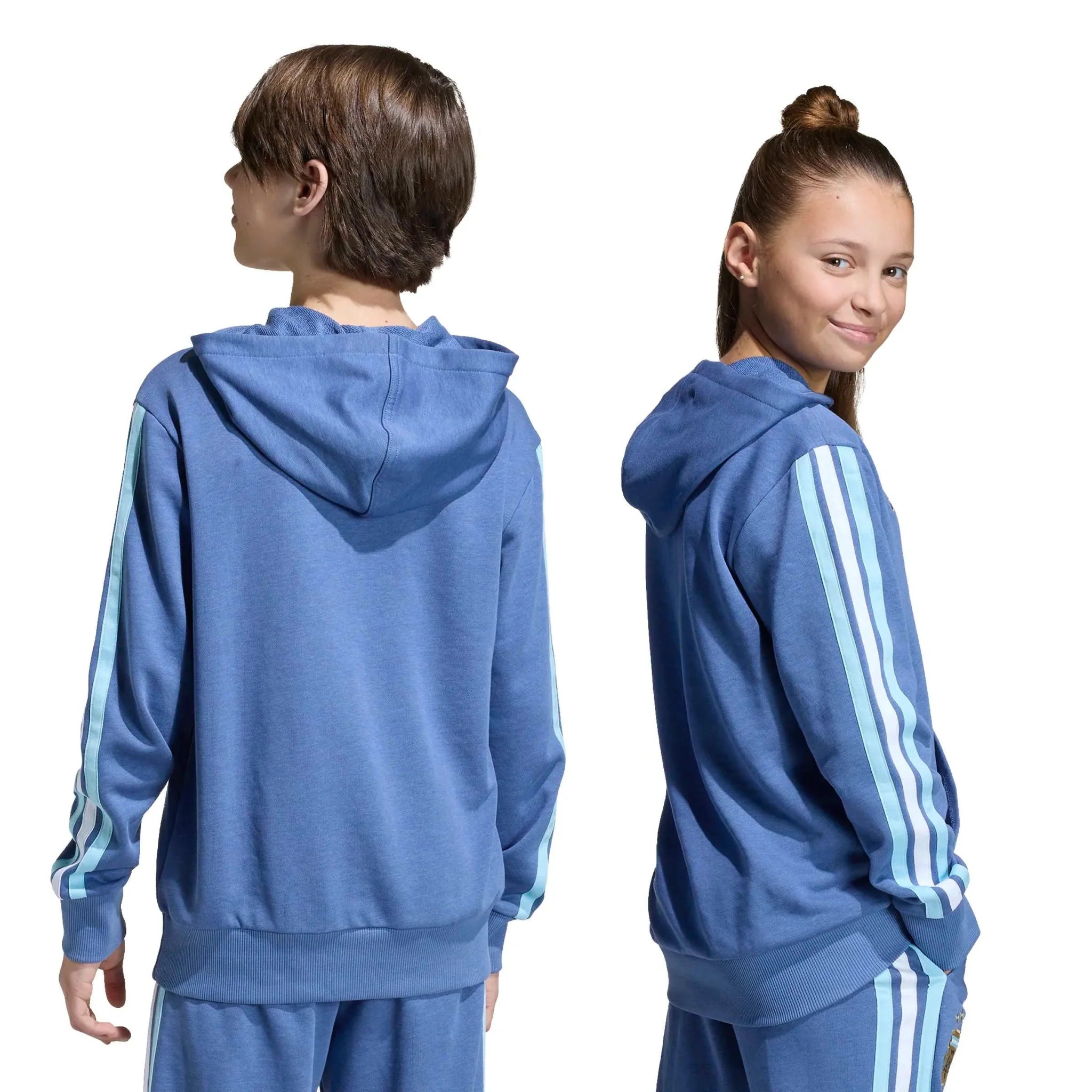 adidas 2026 Argentina Youth DNA Hoodie 7