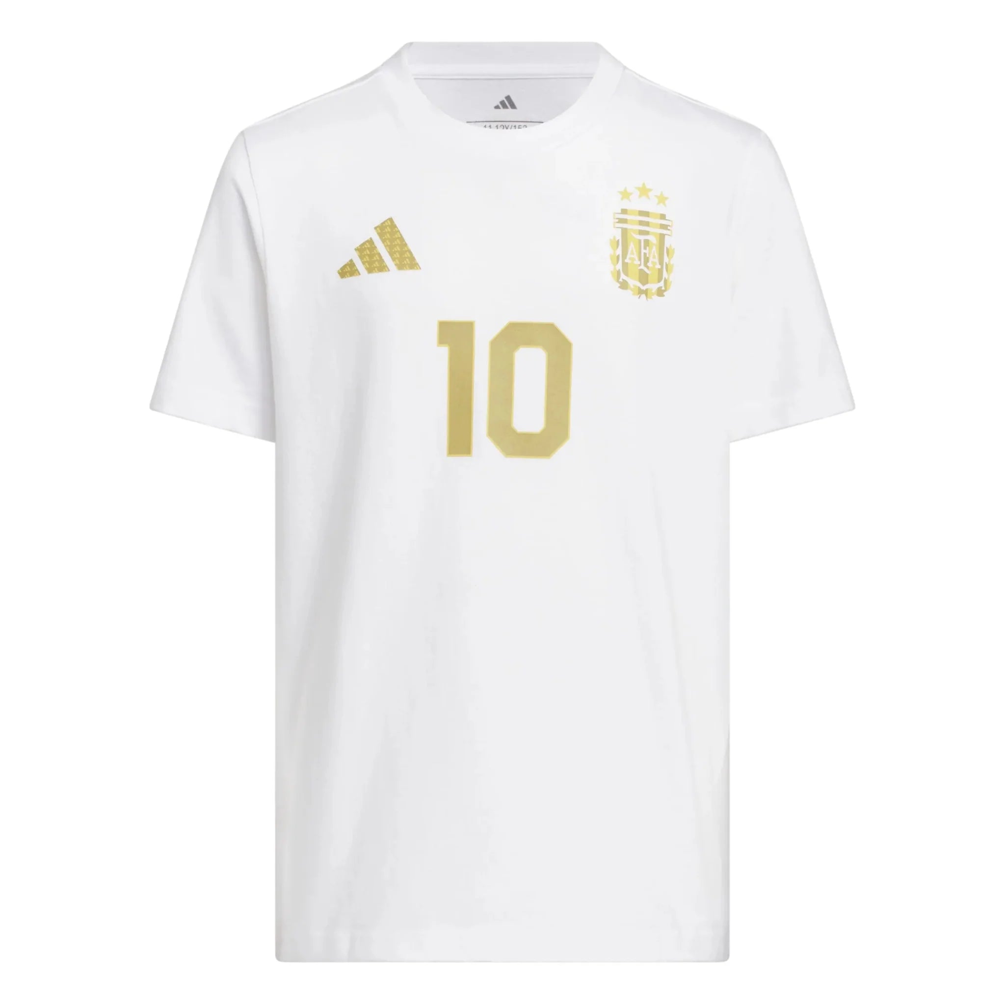 adidas 2026 Argentina Youth Messi Name And Number Tee 1
