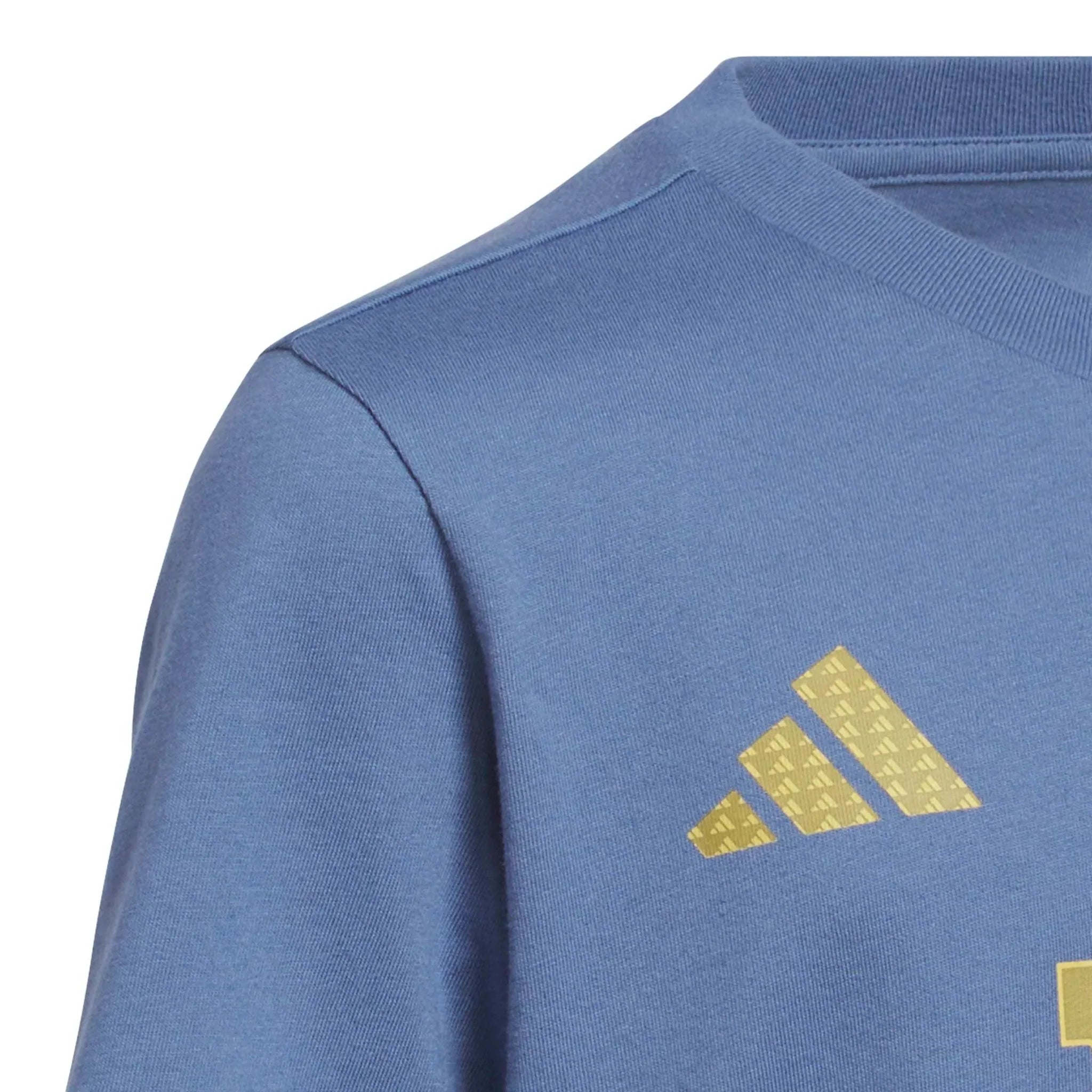 adidas 2026 Argentina Youth Messi Name And Number Tee 4