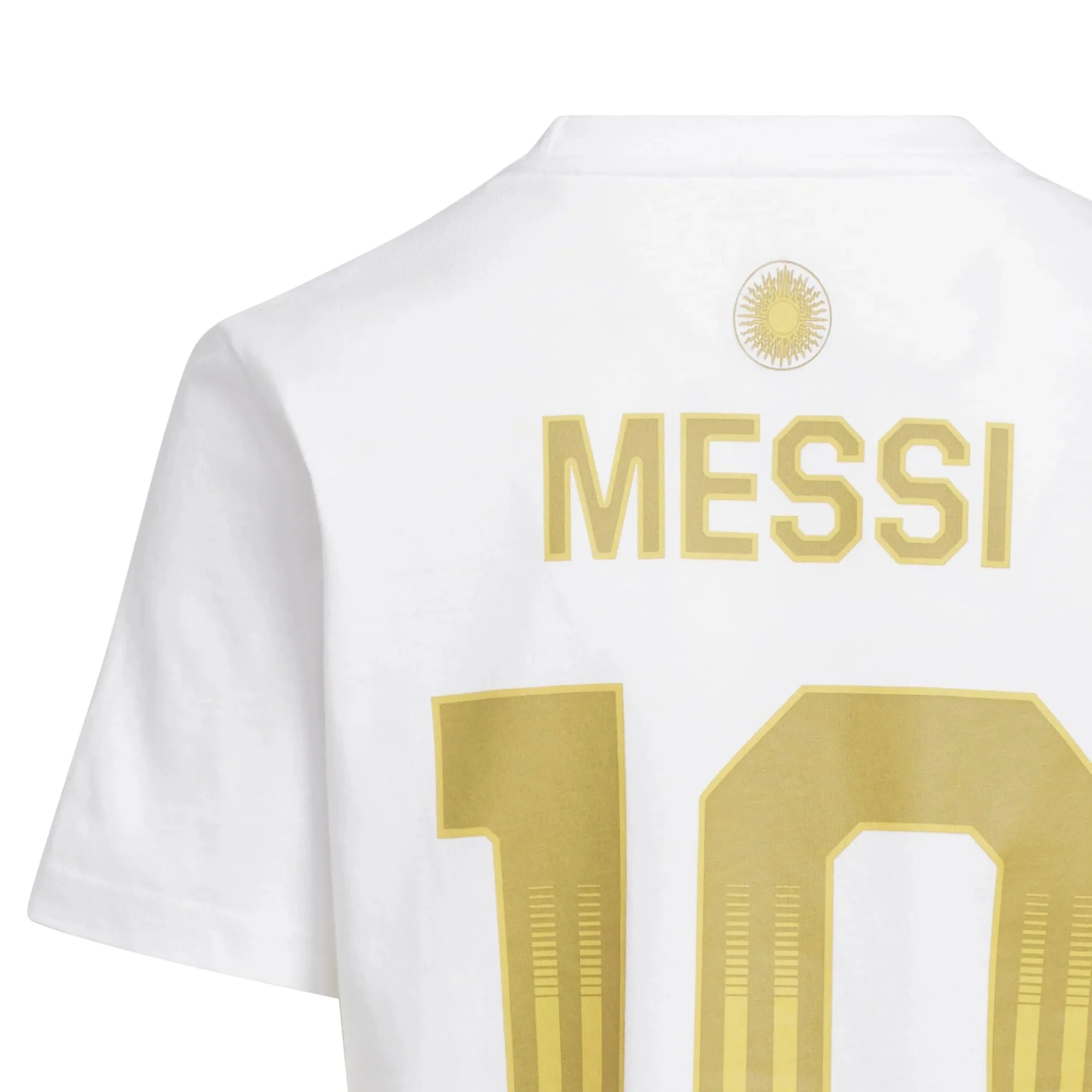 adidas 2026 Argentina Youth Messi Name And Number Tee 5