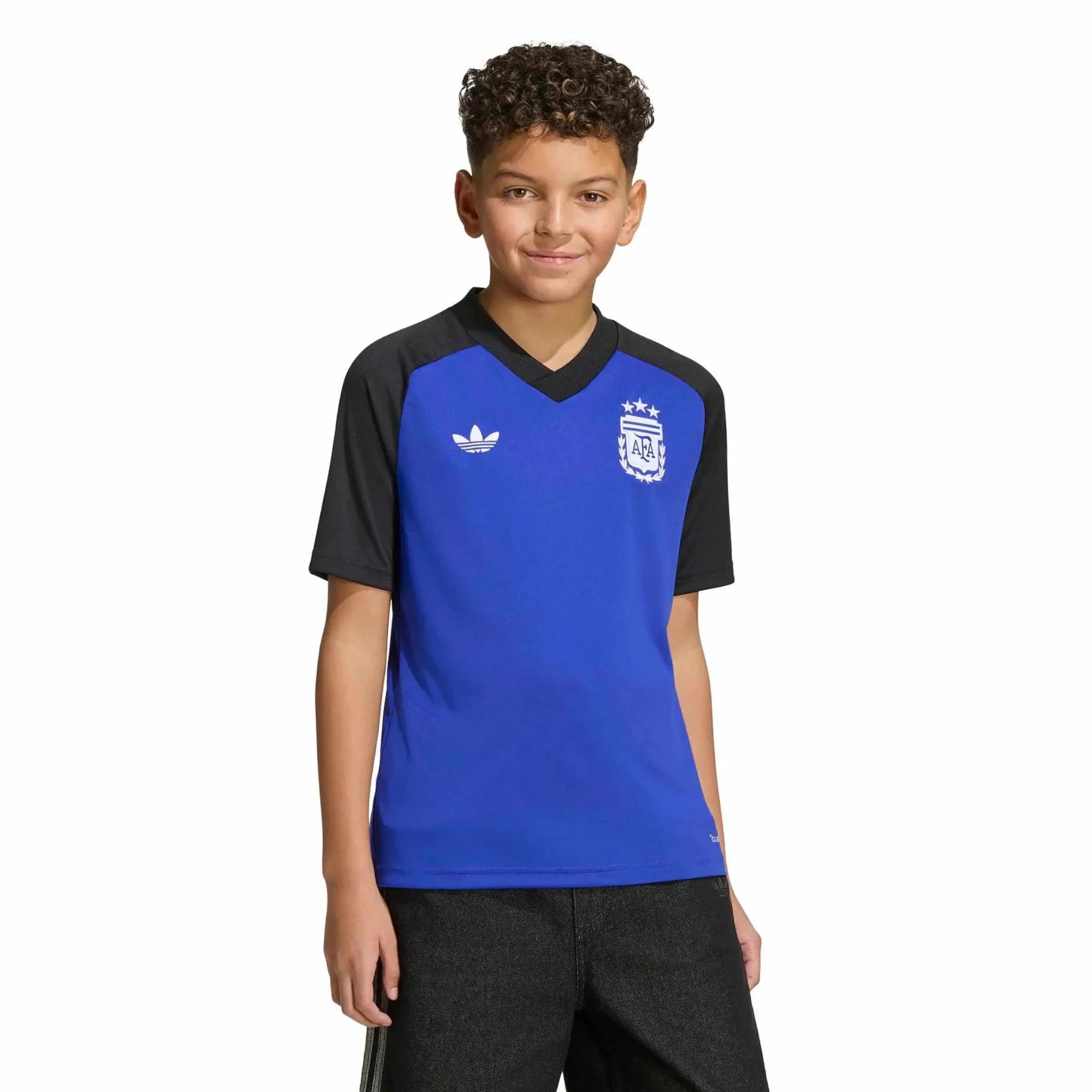 adidas 2026 Argentina Youth Pre-Match Soccer Jersey 5