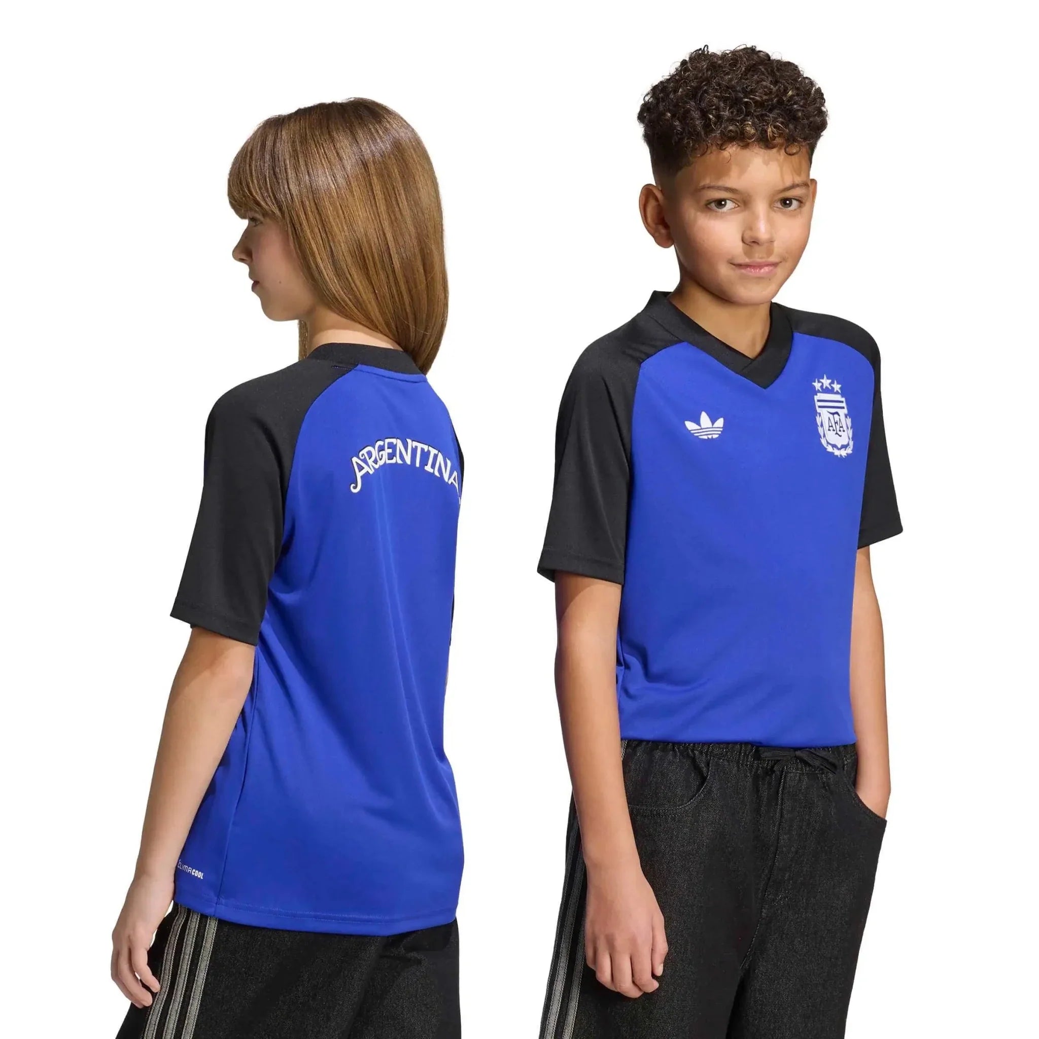 adidas 2026 Argentina Youth Pre-Match Soccer Jersey 7