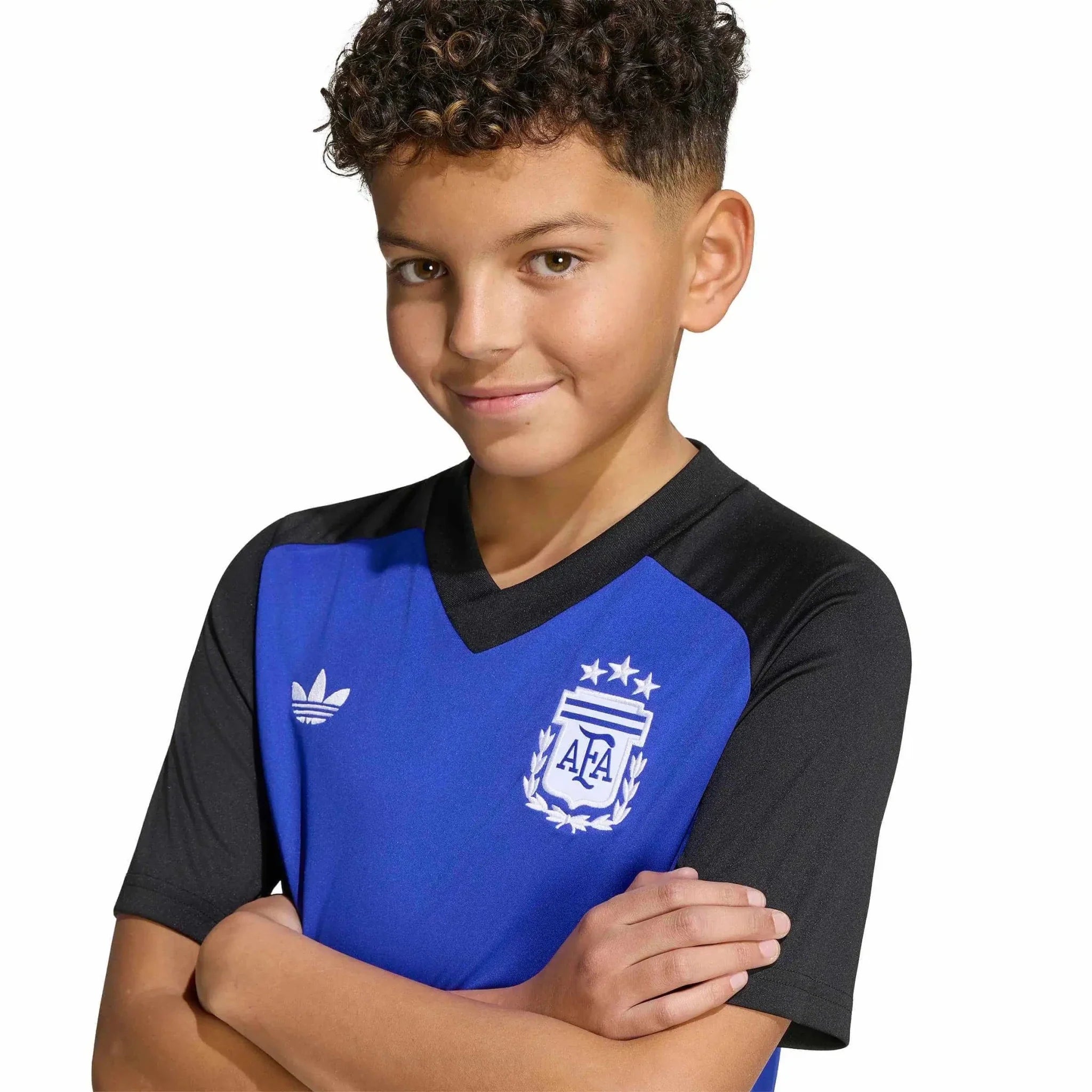adidas 2026 Argentina Youth Pre-Match Soccer Jersey 3